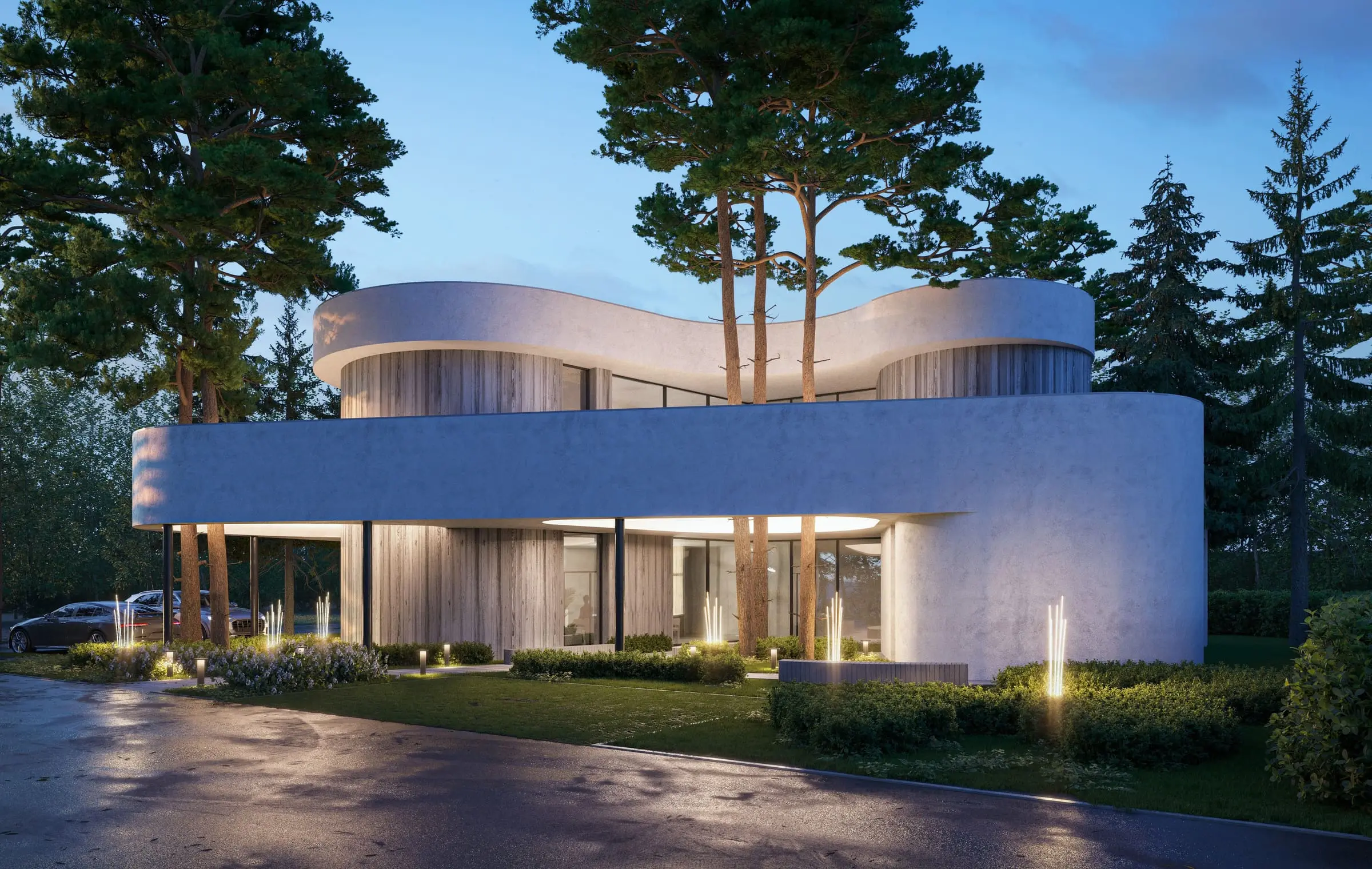 Dental Clinic and Spa — Warszawa, Wawer — Architecture and interior design