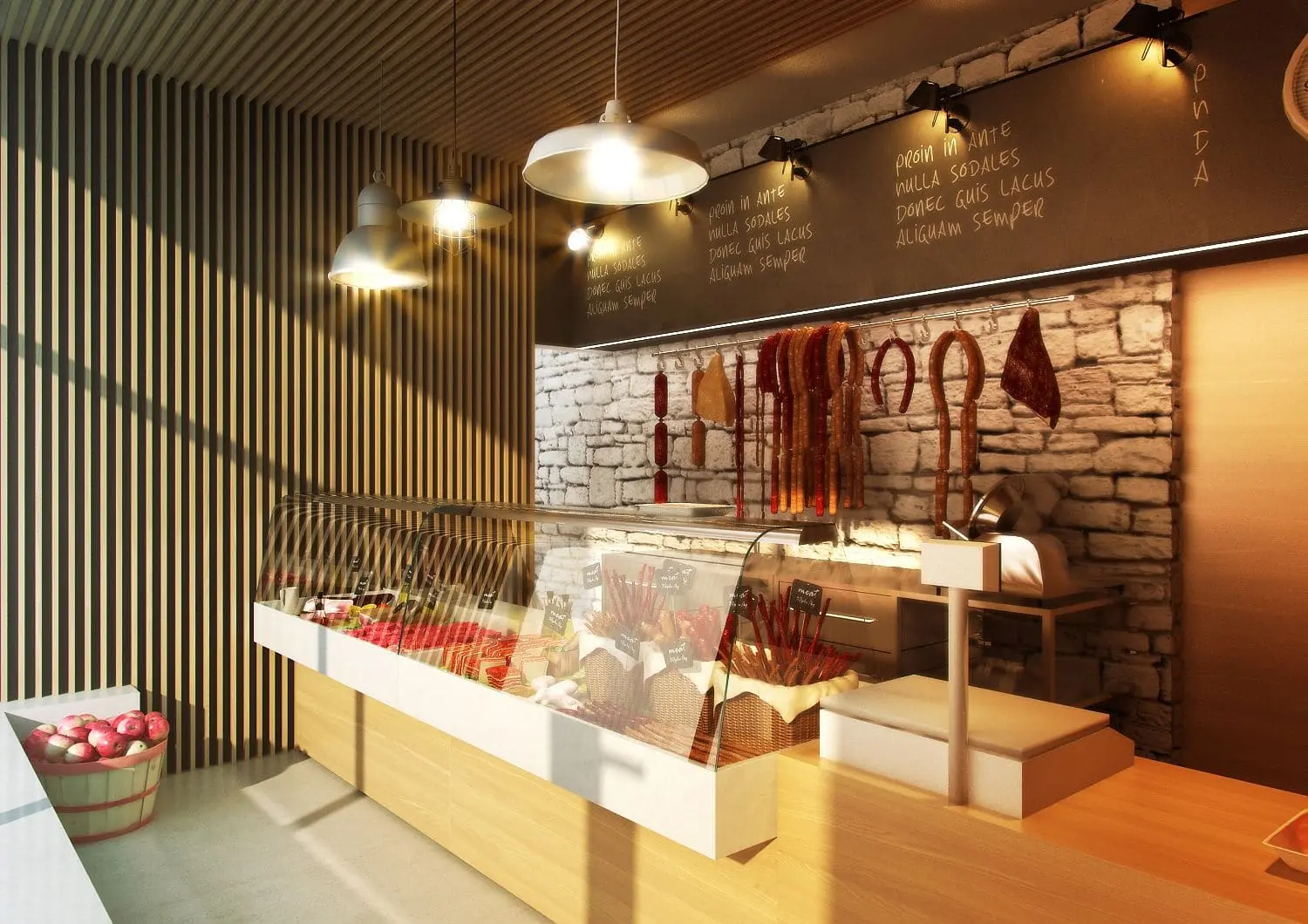 Rarytasy Butcher’s Shop — Milanówek, Mazowieckie — Interior design