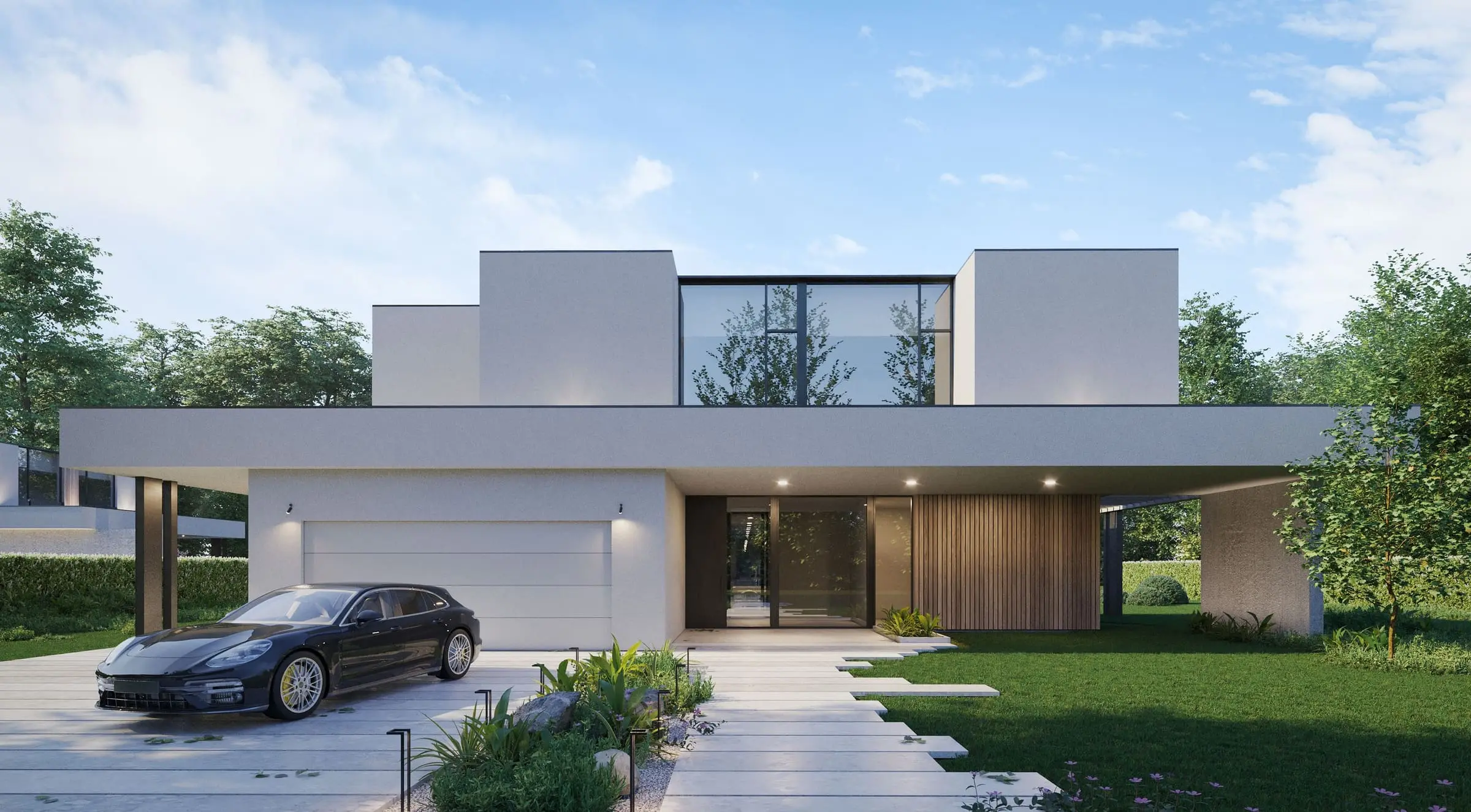Villa by the Forest — Konstancin, Mazowieckie — Architecture and interior design
