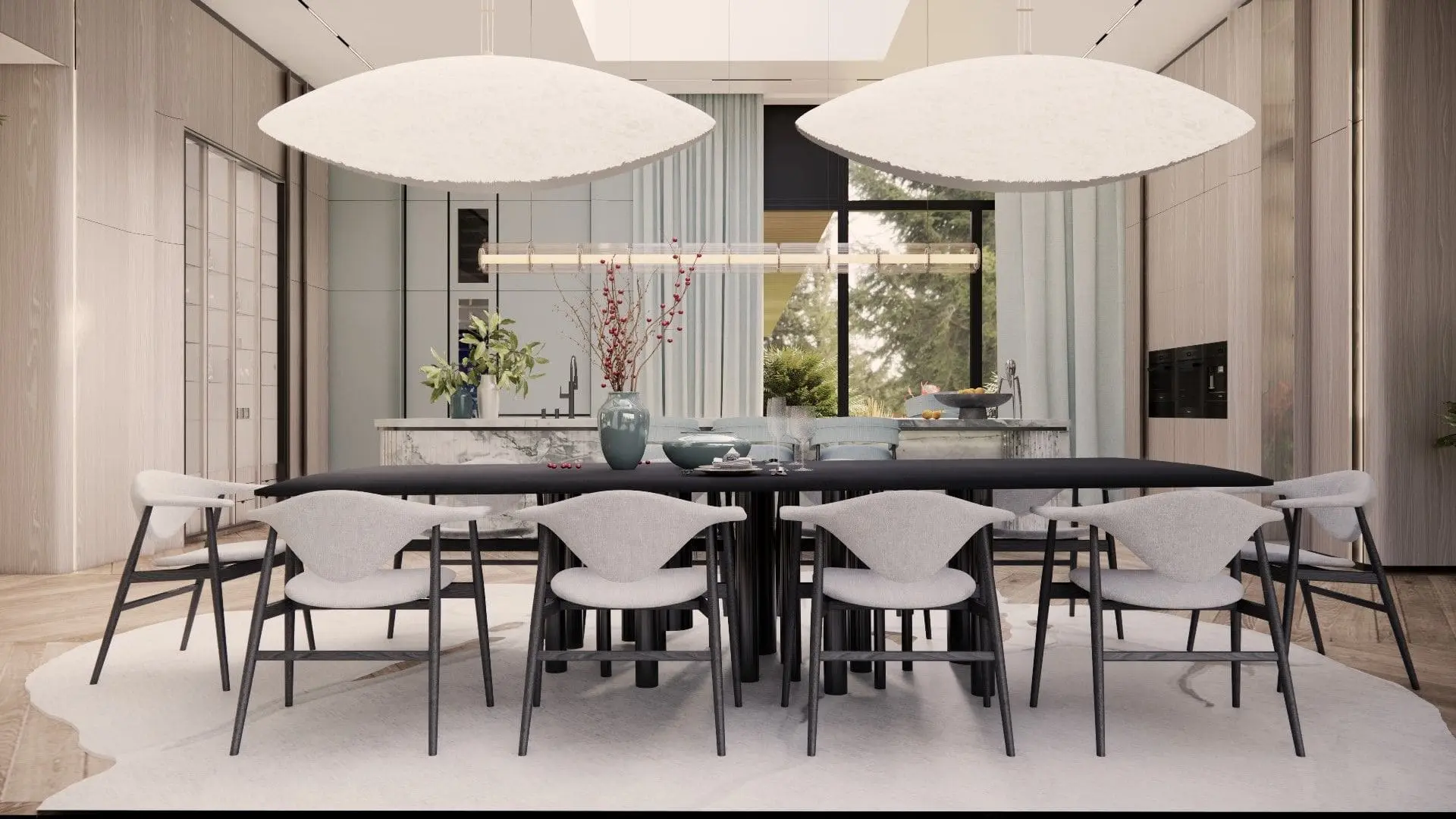 Interior of a Bali-Inspired House — Jaworze, Śląskie — Architecture and interior design