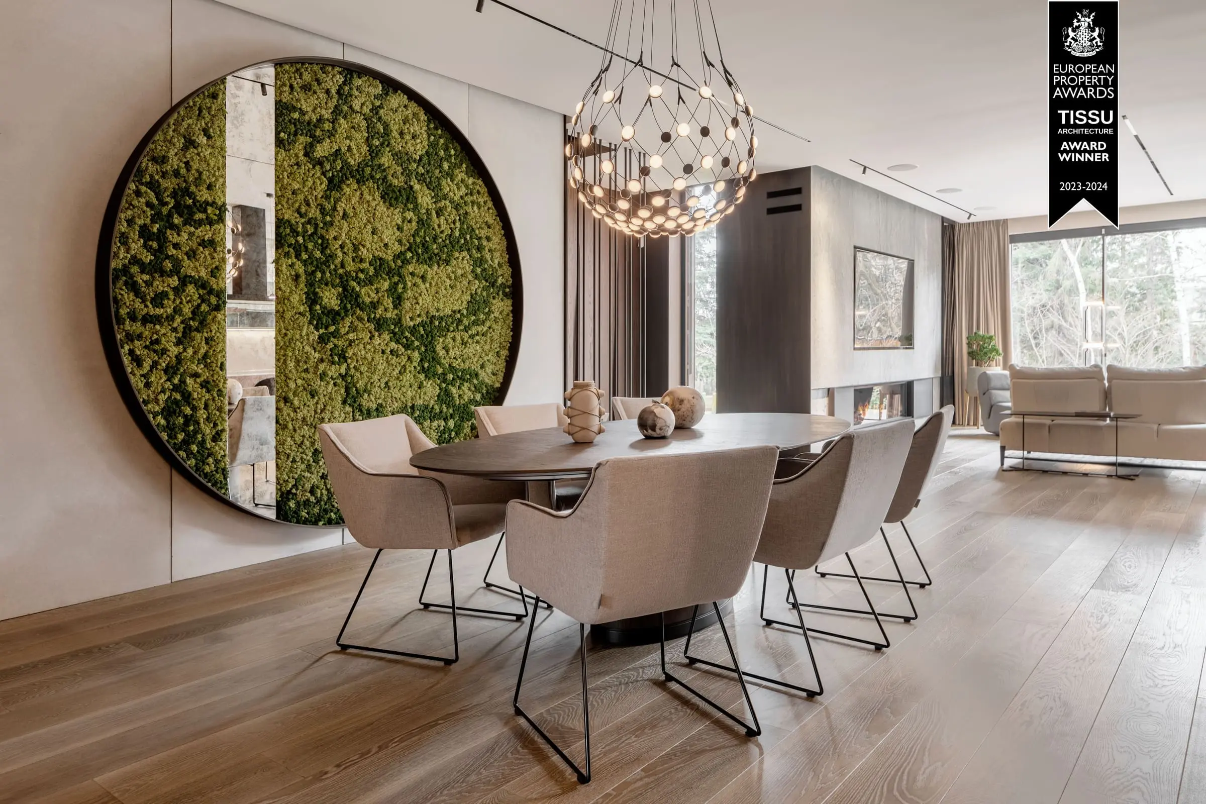 House Inspired by Nature — Warszawa, Żoliborz — Interior design