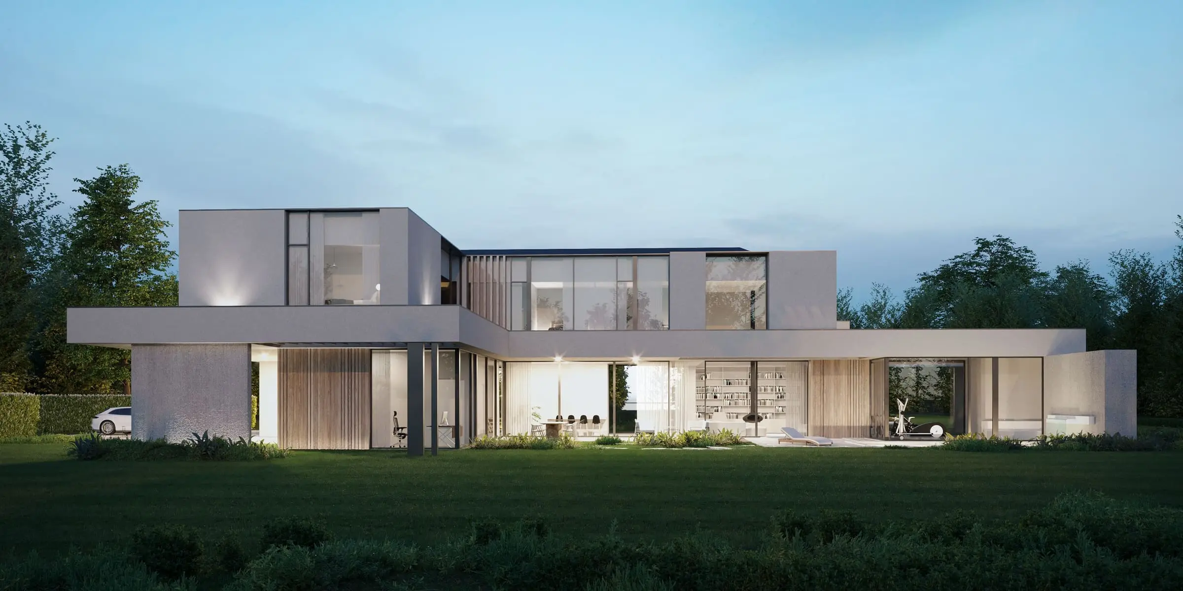 Villa by the Forest — Konstancin, Mazowieckie — Architecture and interior design