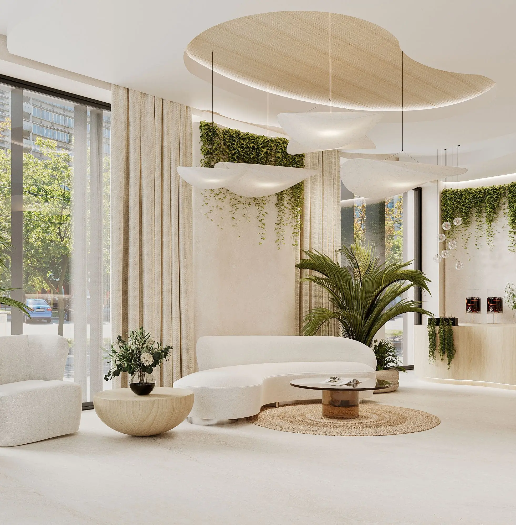 Beauty Spa Klinika Urody — Warszawa, Mokotów — Projekt wnętrz