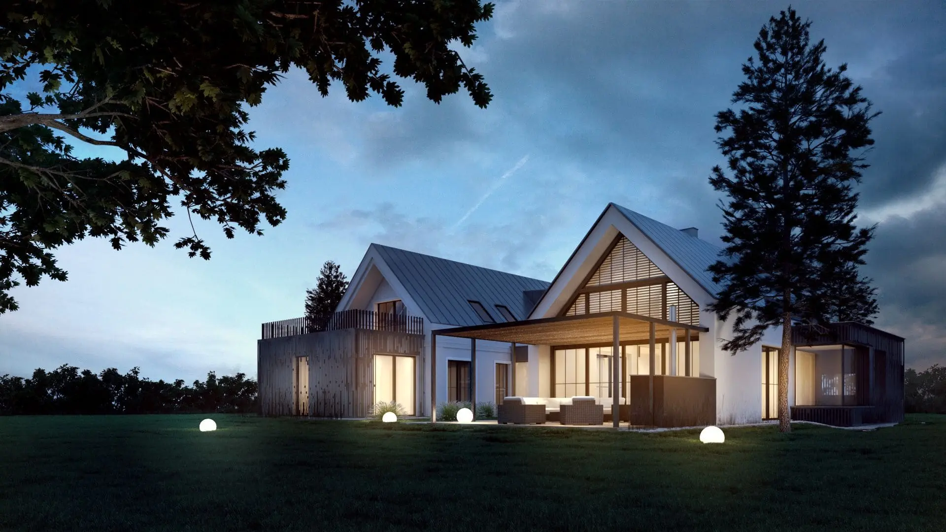 Classic Meets Japanese Minimalism — Michałowice, Mazowieckie — Architectural design