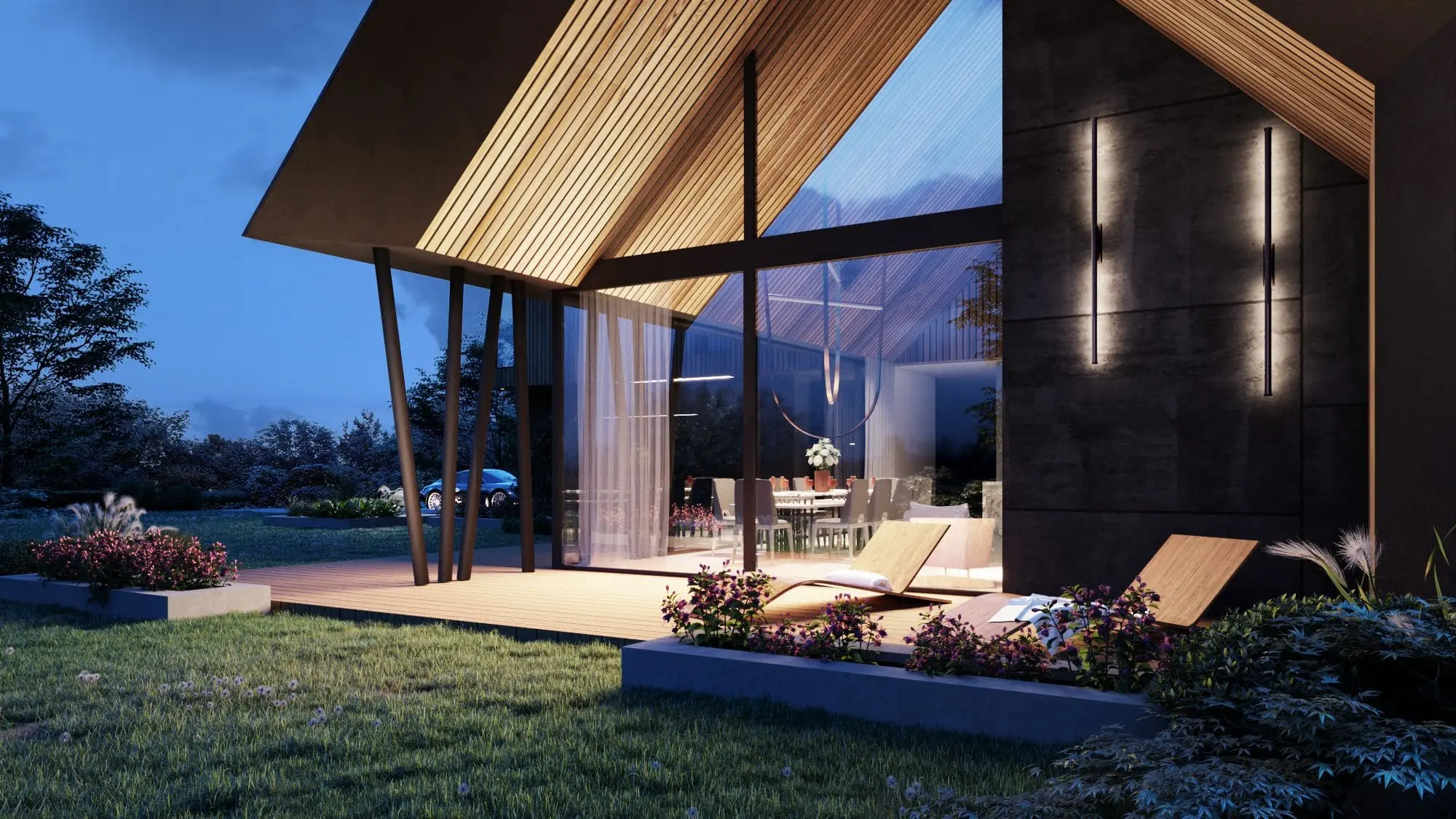 House Away from the City Noise — Klaudyn, Mazowieckie — Architectural design