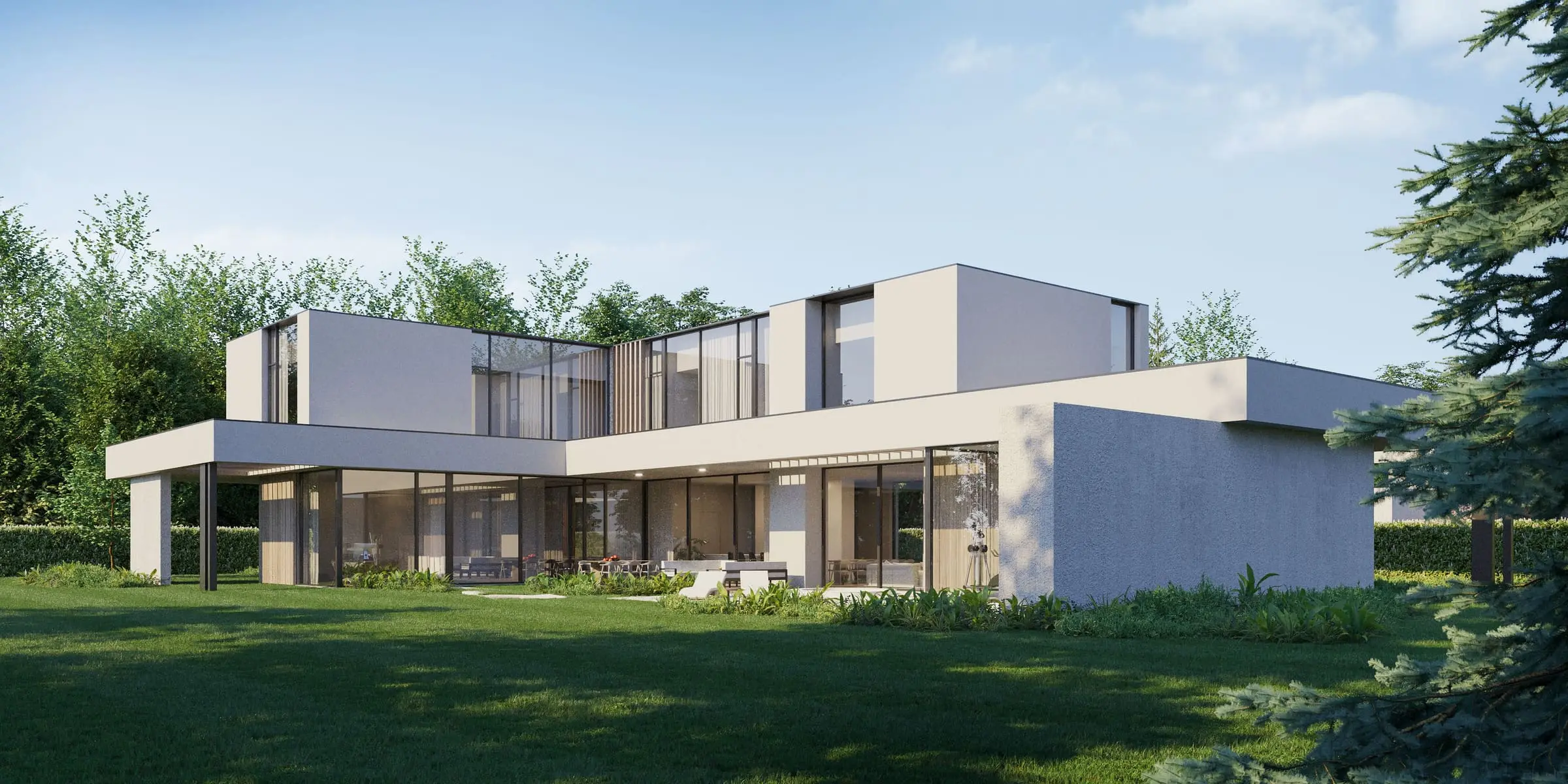 Villa by the Forest — Konstancin, Mazowieckie — Architecture and interior design