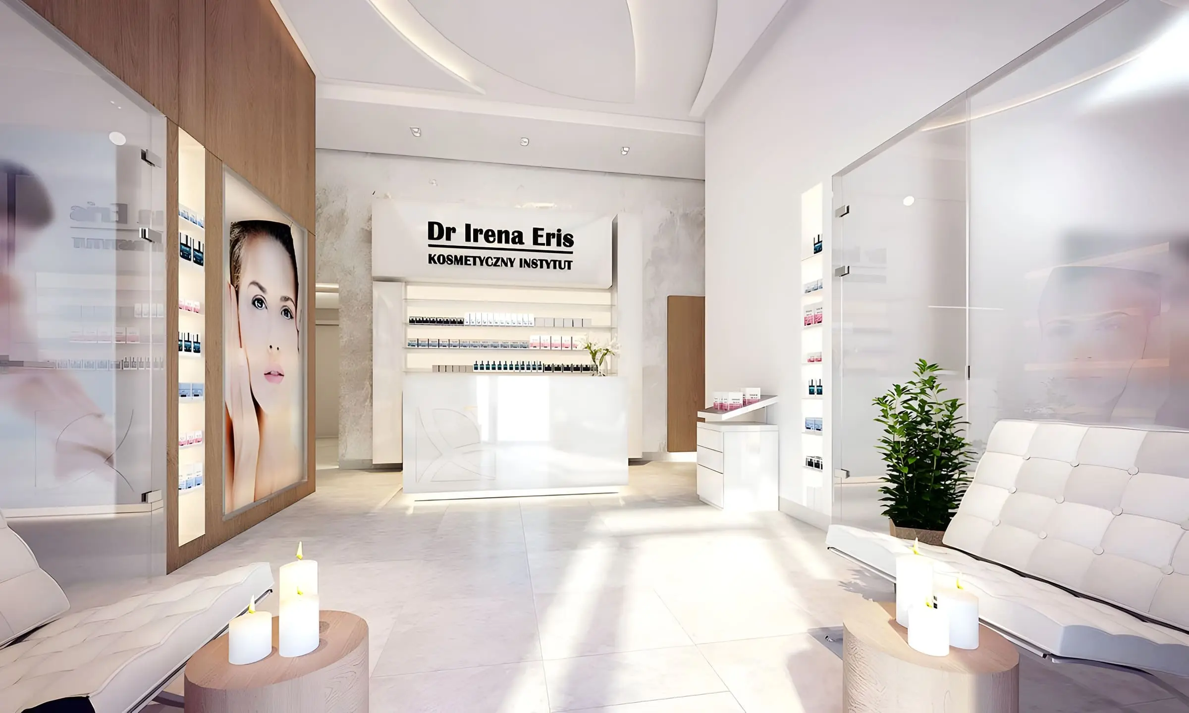 Dr Irena Eris Spa — Warszawa, Ochota — Interior design