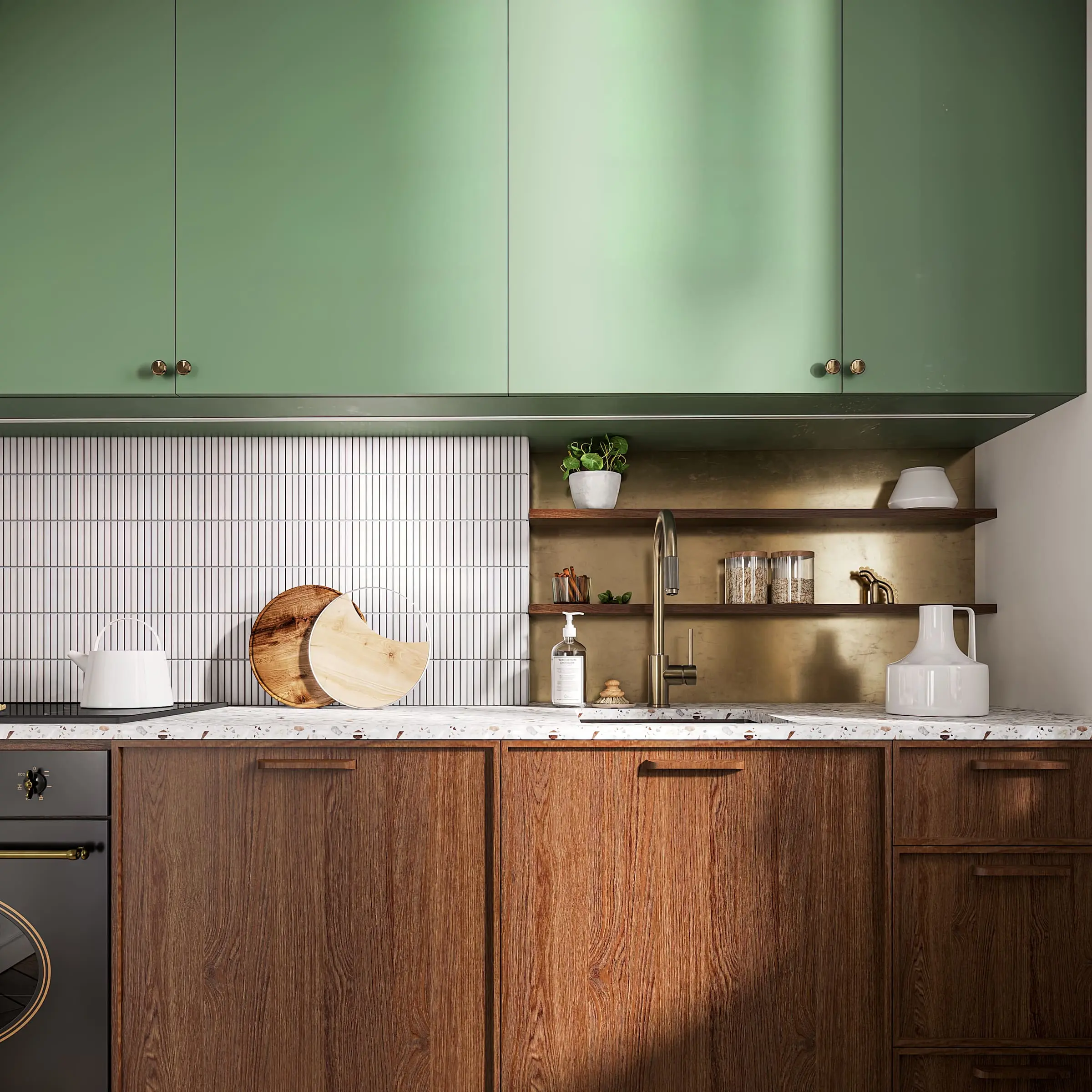 Apartment in an Old Tenement House — Warszawa, Żoliborz — Interior design