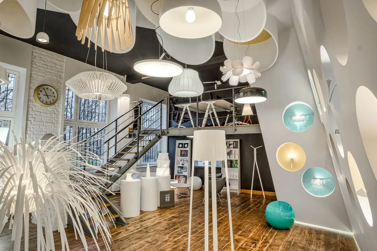 LaFaktoria Lighting Showroom — Warszawa, Ochota — Interior design