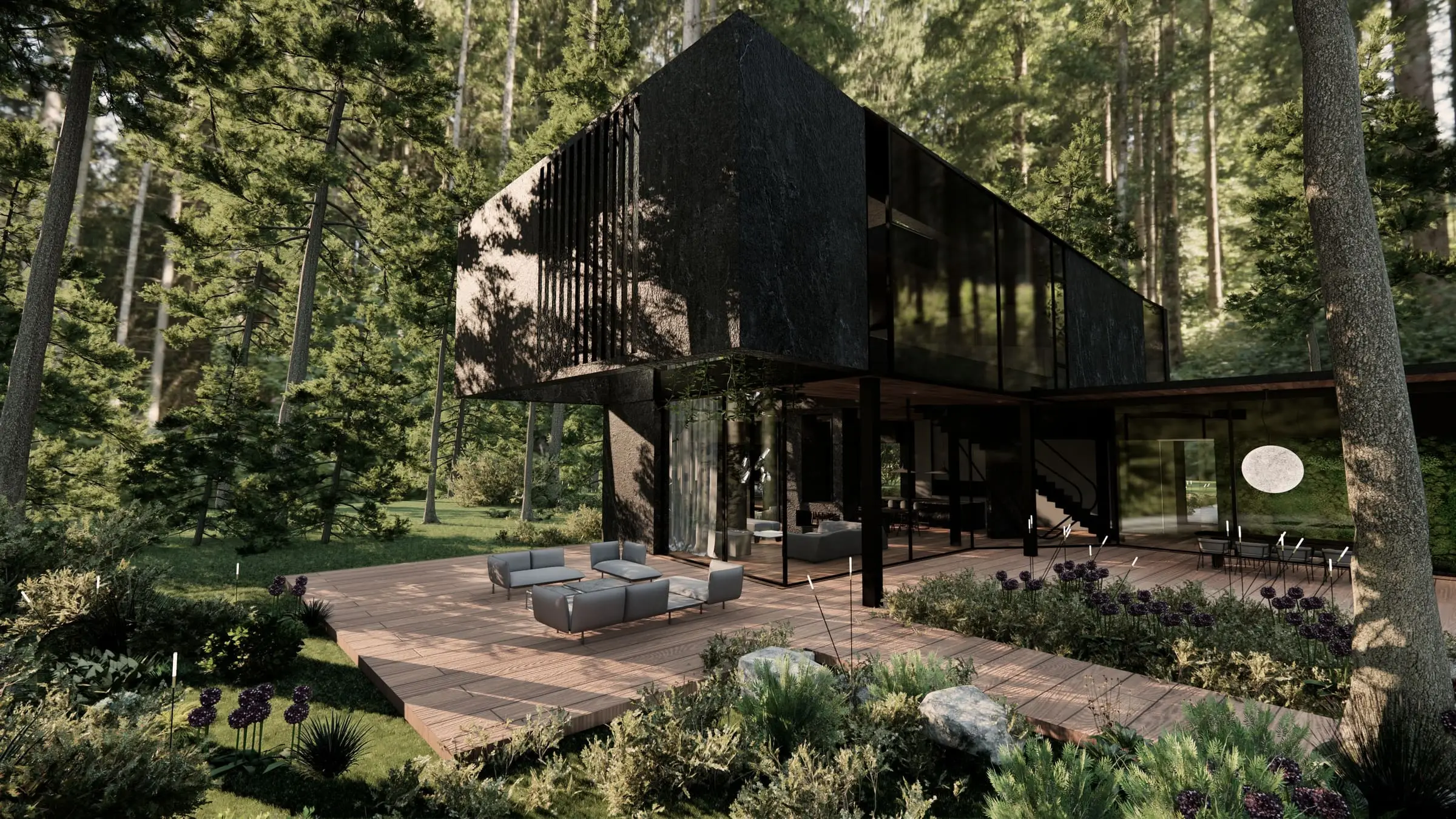 House at the Edge of Kampinos Forest — Izabelin, Mazowieckie — Architecture and interior design