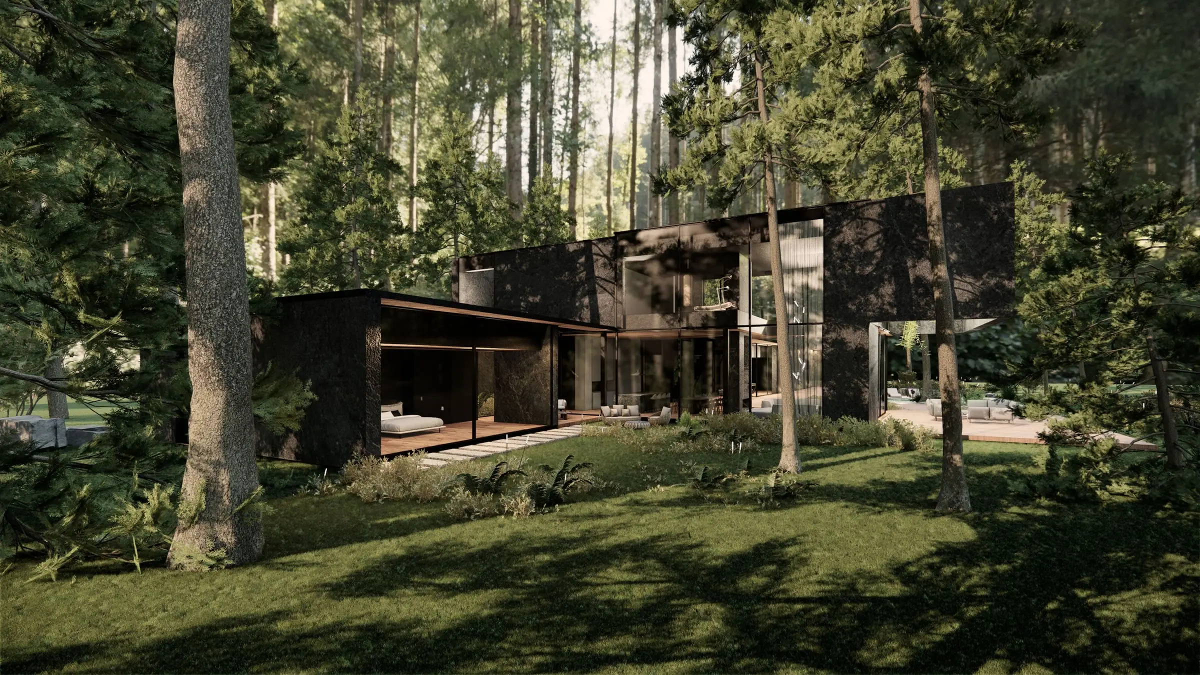 House at the Edge of Kampinos Forest — Izabelin, Mazowieckie — Architecture and interior design