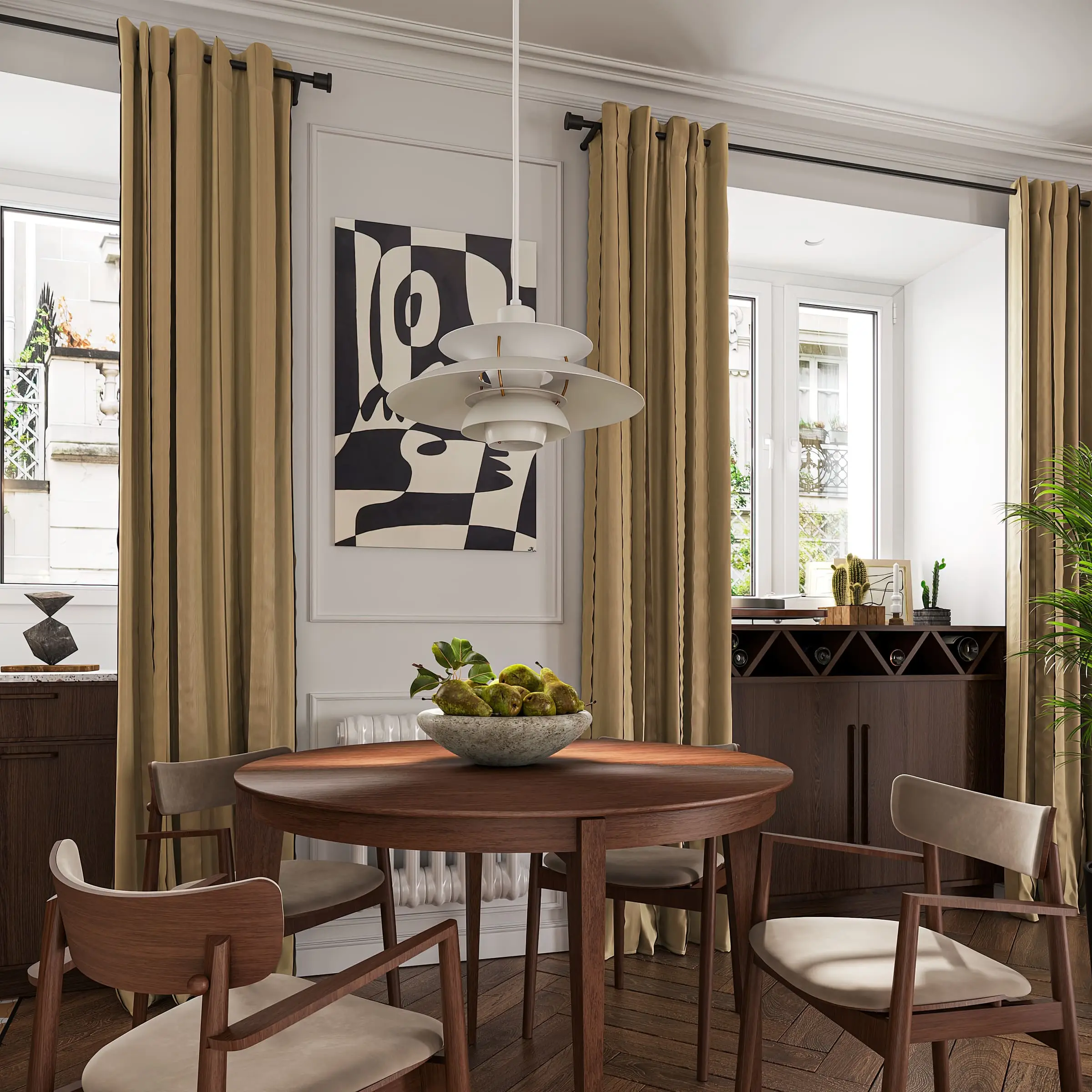 Apartment in an Old Tenement House — Warszawa, Żoliborz — Interior design