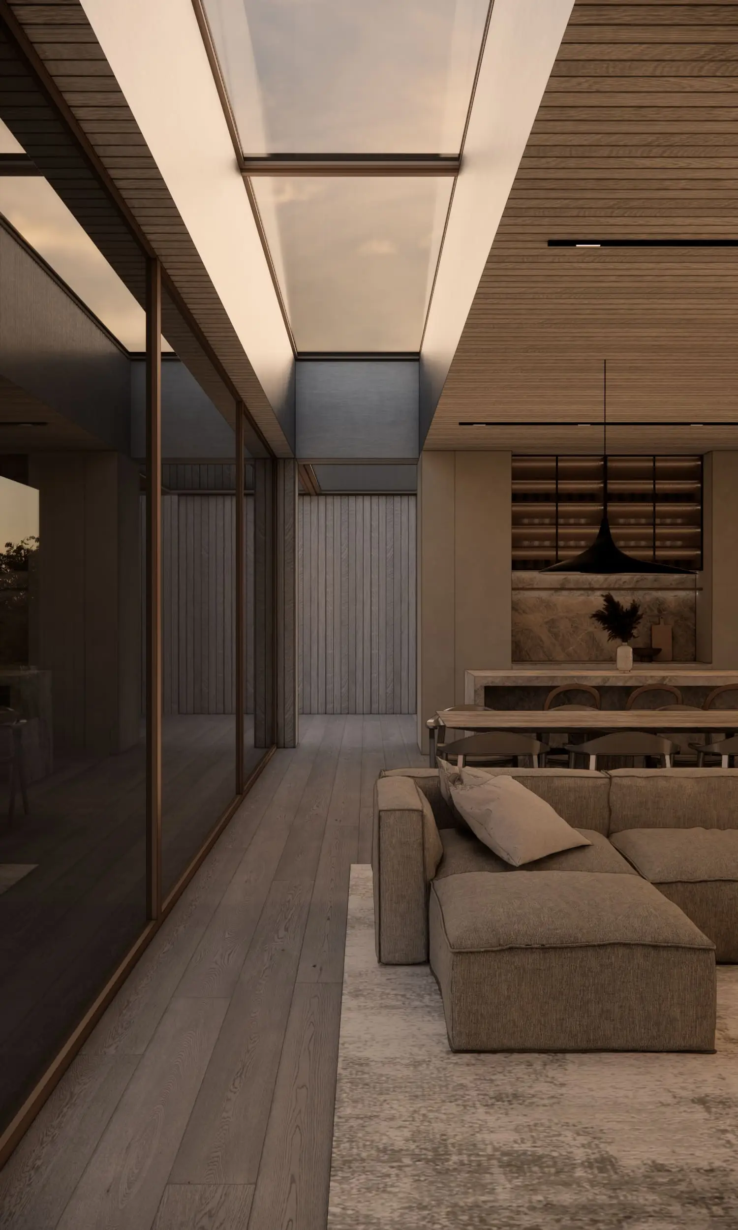 House by Lake Gardno — Retowo, Pomerania — Architectural design