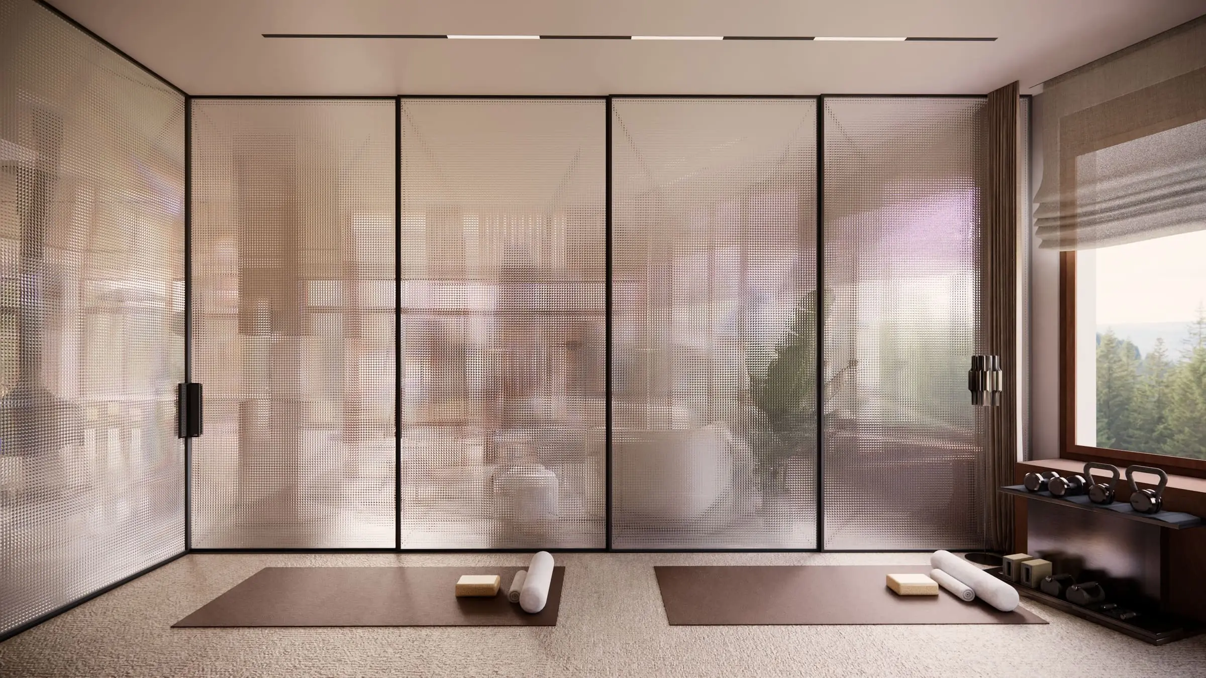 Apartament na osiedlu Ażurowe Okiennice — Warszawa, Mokotów — Projekt wnętrza oraz koordynacja budowy