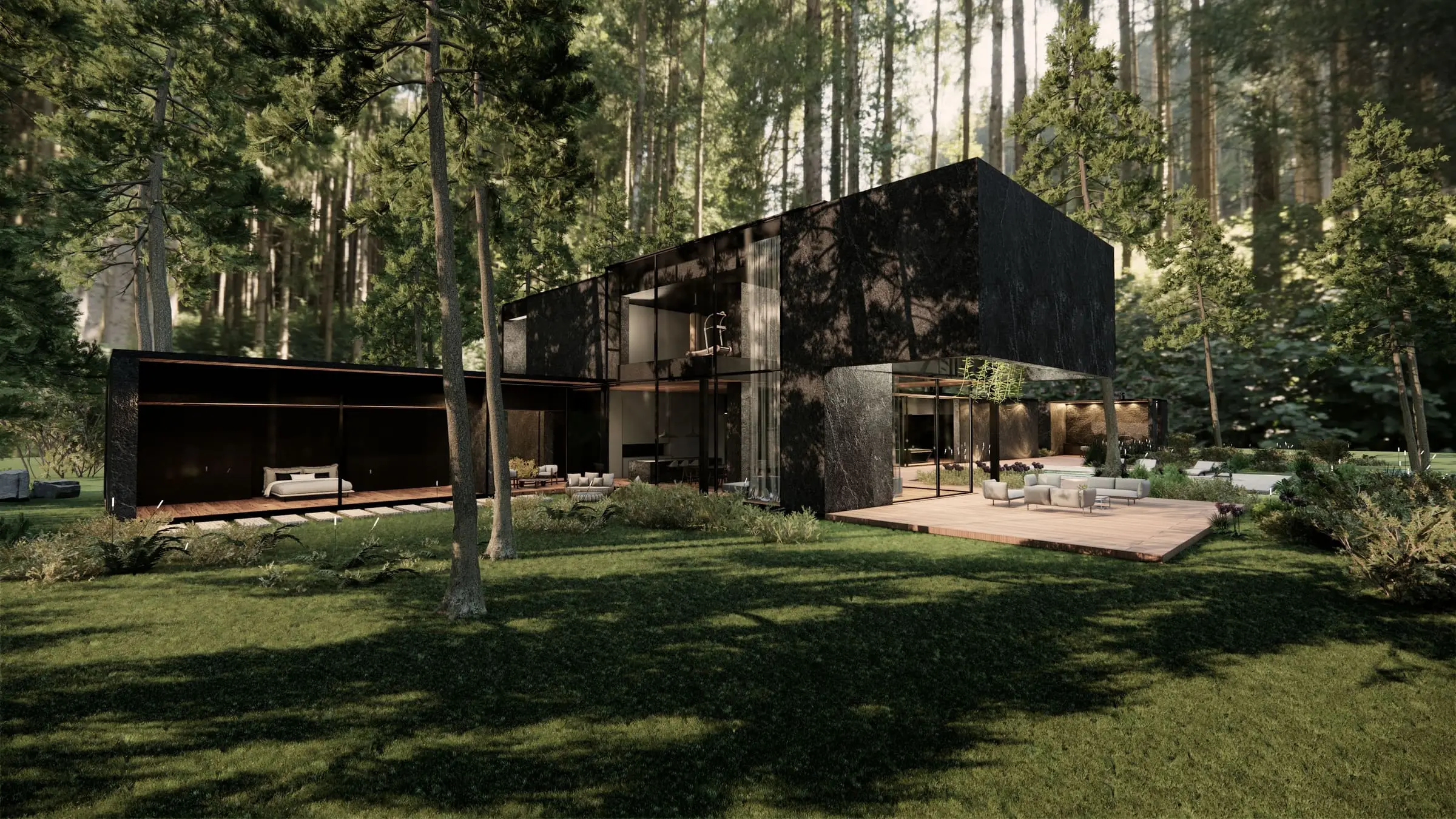 House at the Edge of Kampinos Forest — Izabelin, Mazowieckie — Architecture and interior design