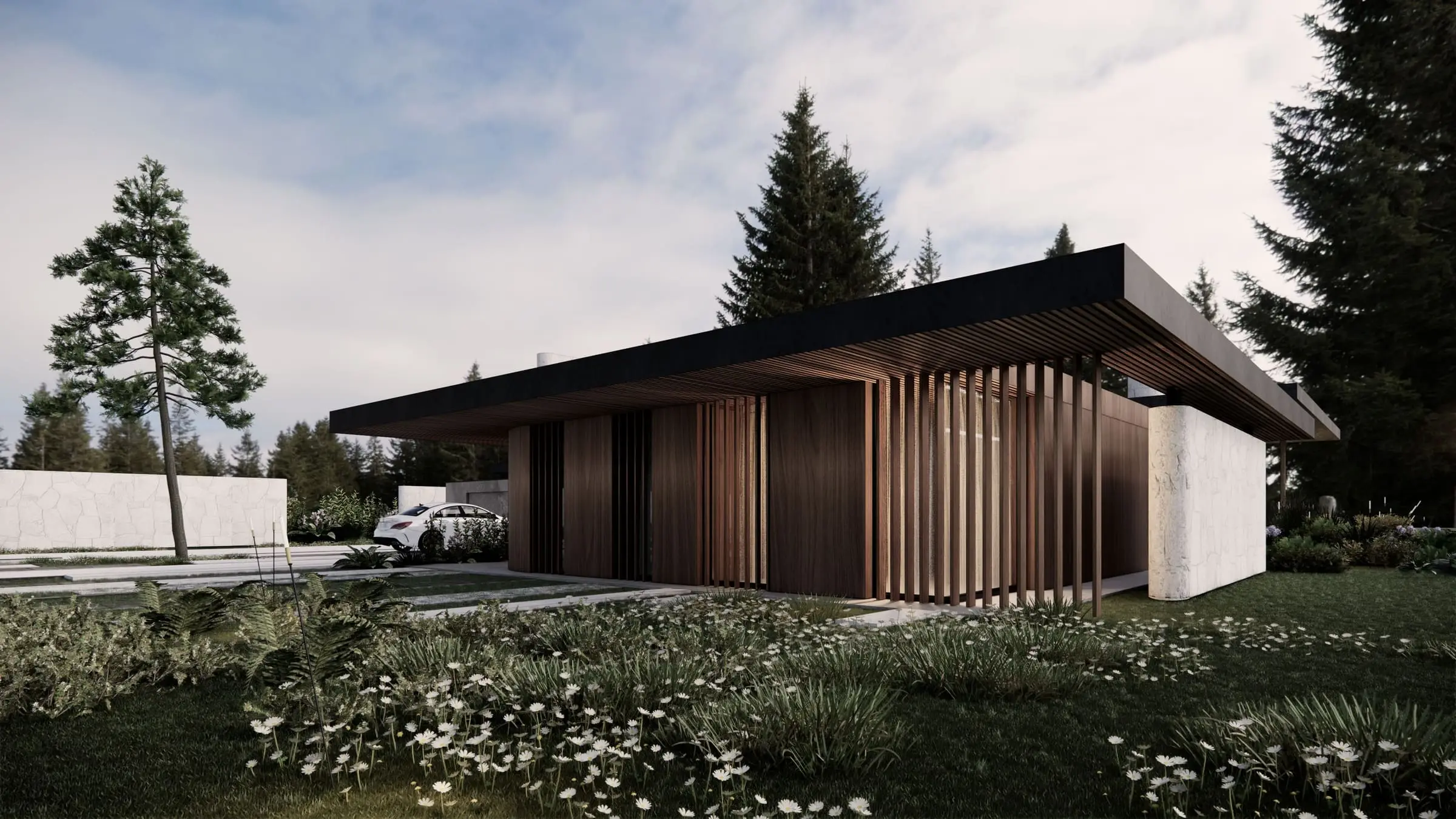 House Among the Orchards — Warka, Mazovia — Architecture and interior design