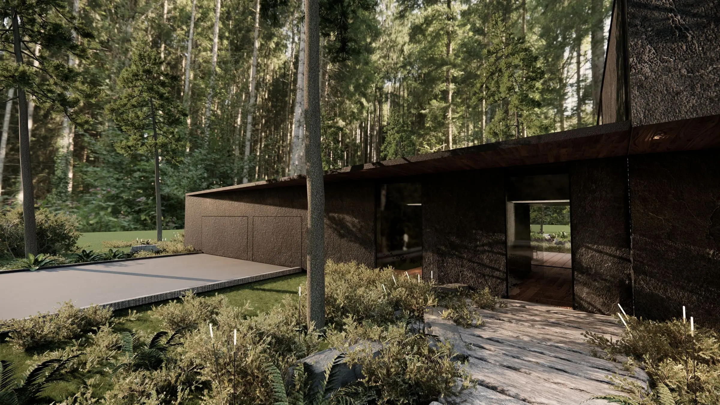 House at the Edge of Kampinos Forest — Izabelin, Mazowieckie — Architecture and interior design
