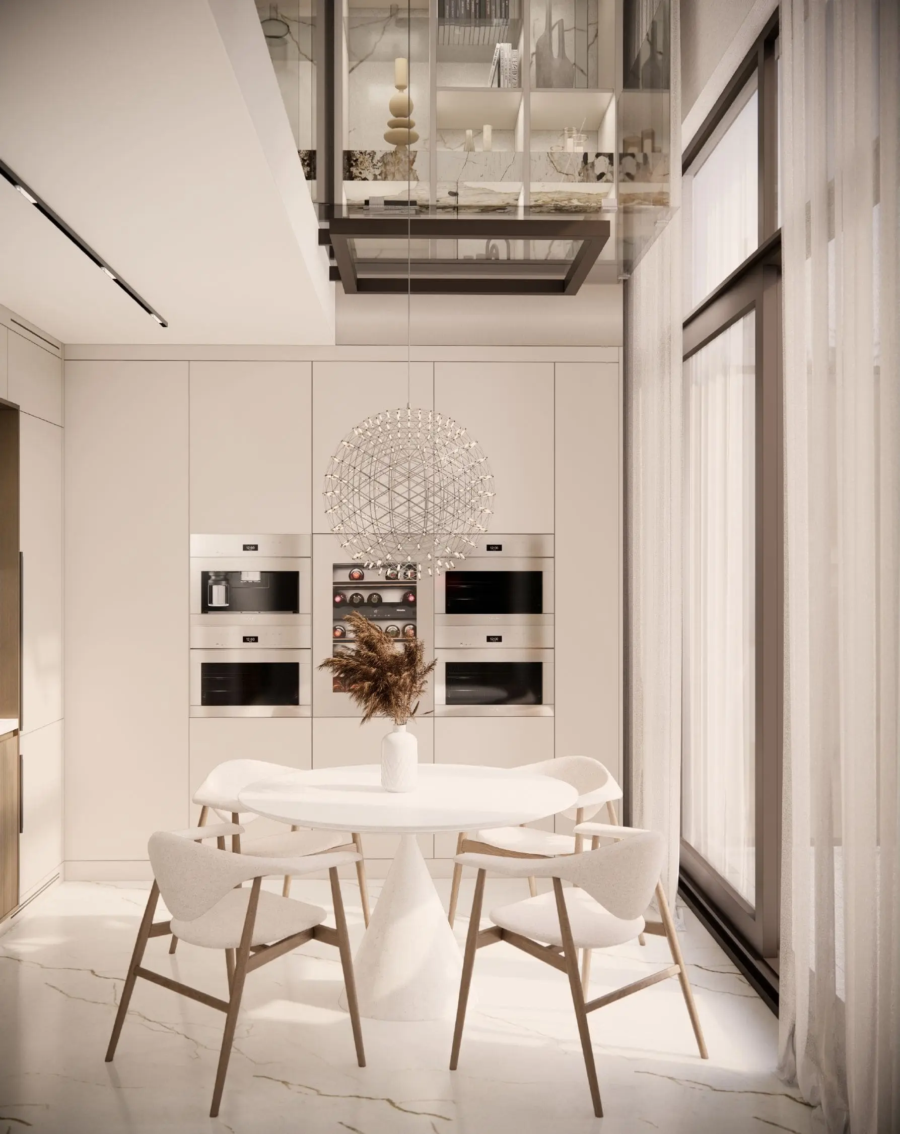 Two-Storey Apartment in the Old Town — Kraków, Małopolskie — Interior design