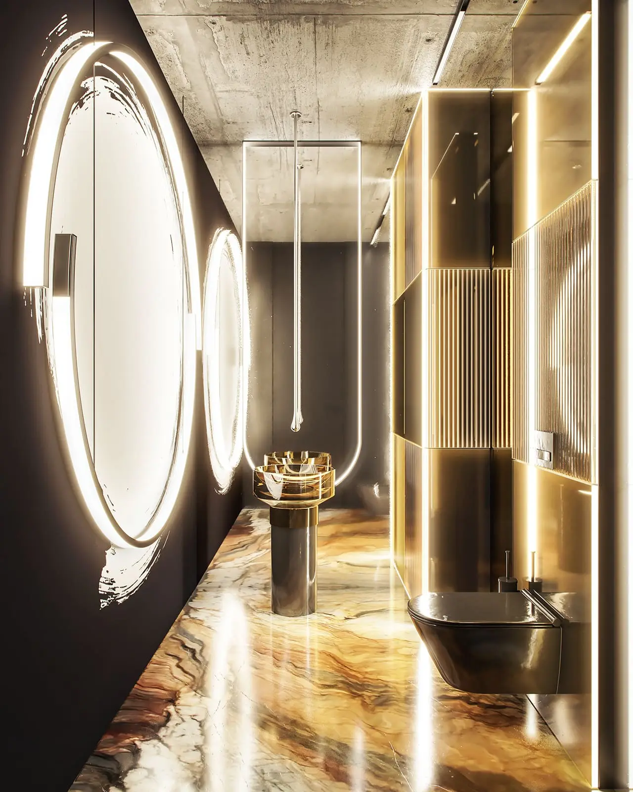 Złota 44 — Apartment Facing the Palace of Culture — Warszawa, Śródmieście — Interior design
