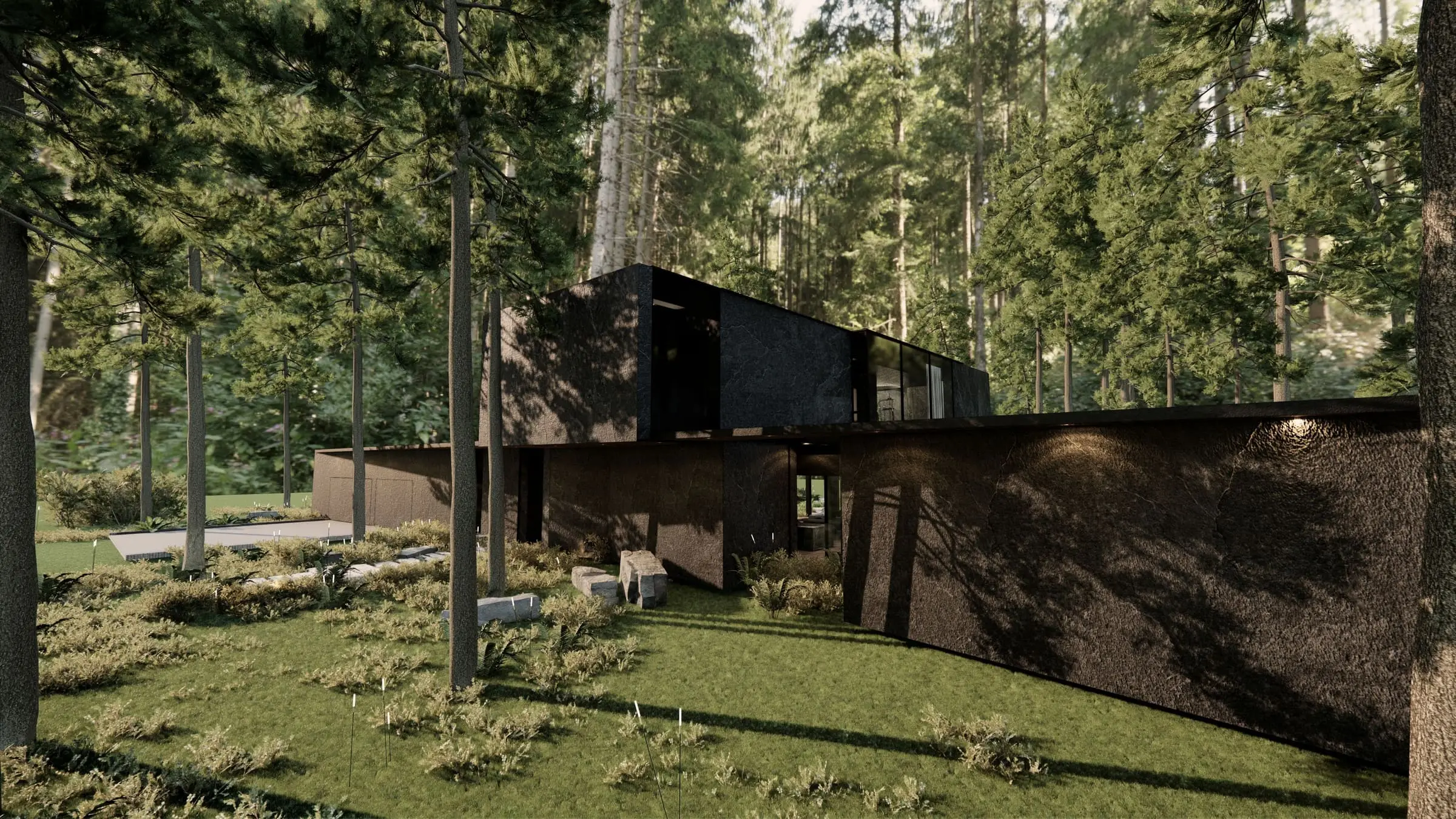 House at the Edge of Kampinos Forest — Izabelin, Mazowieckie — Architecture and interior design