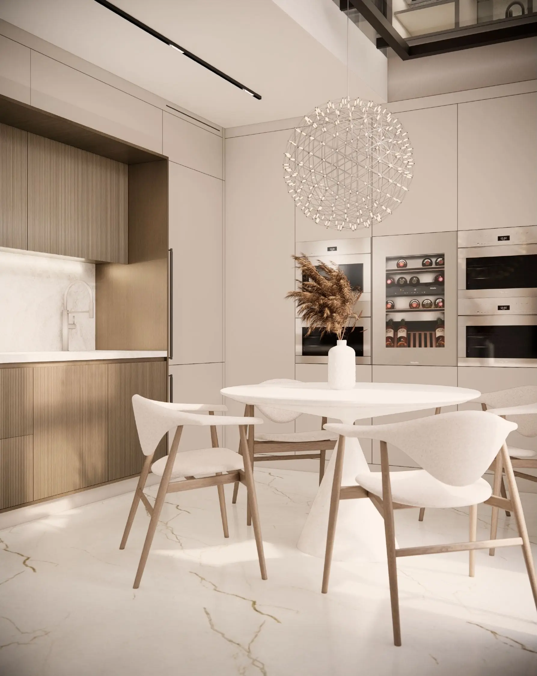 Two-Storey Apartment in the Old Town — Kraków, Małopolskie — Interior design