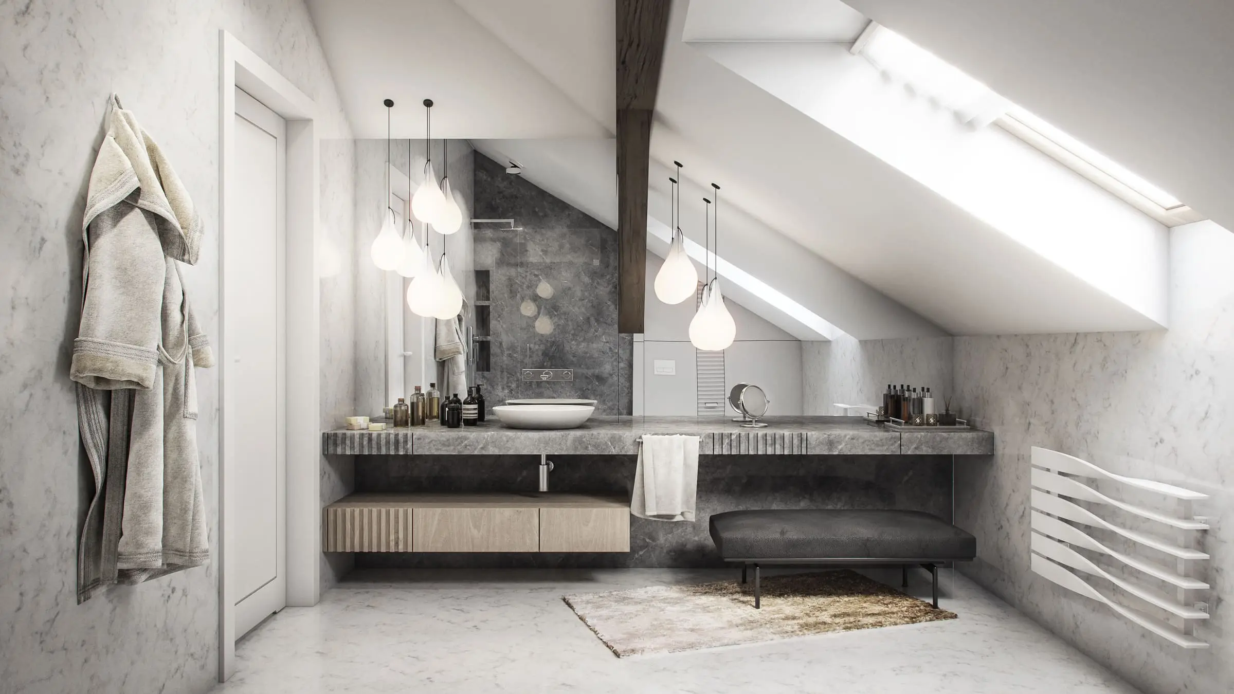 House with a Pool — Pleszew — Interior design