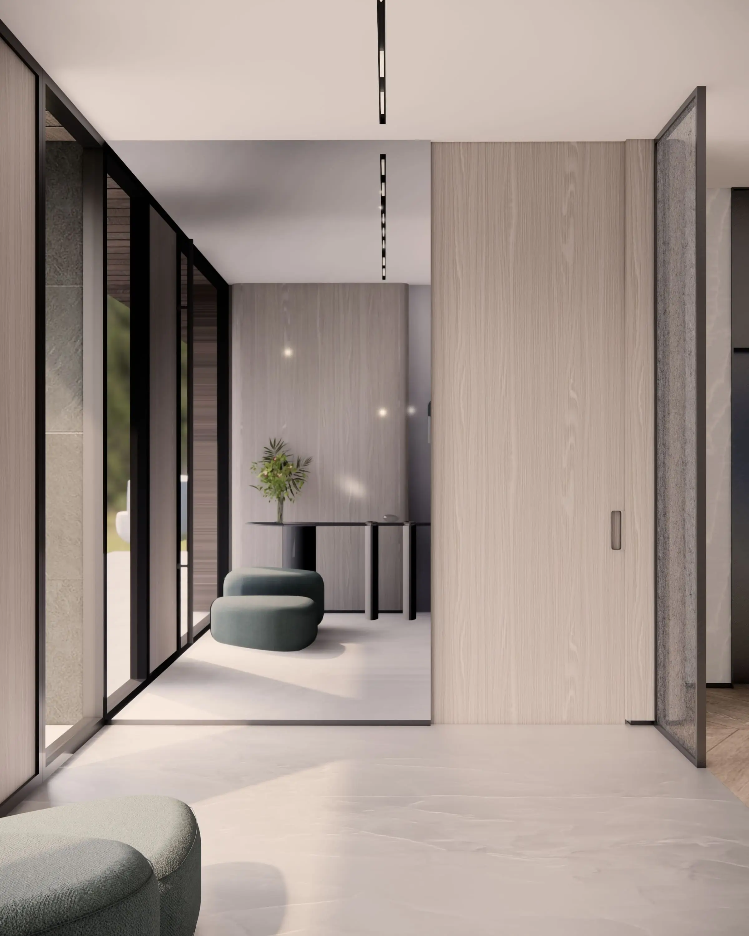 Interior of a Bali-Inspired House — Jaworze, Śląskie — Architecture and interior design
