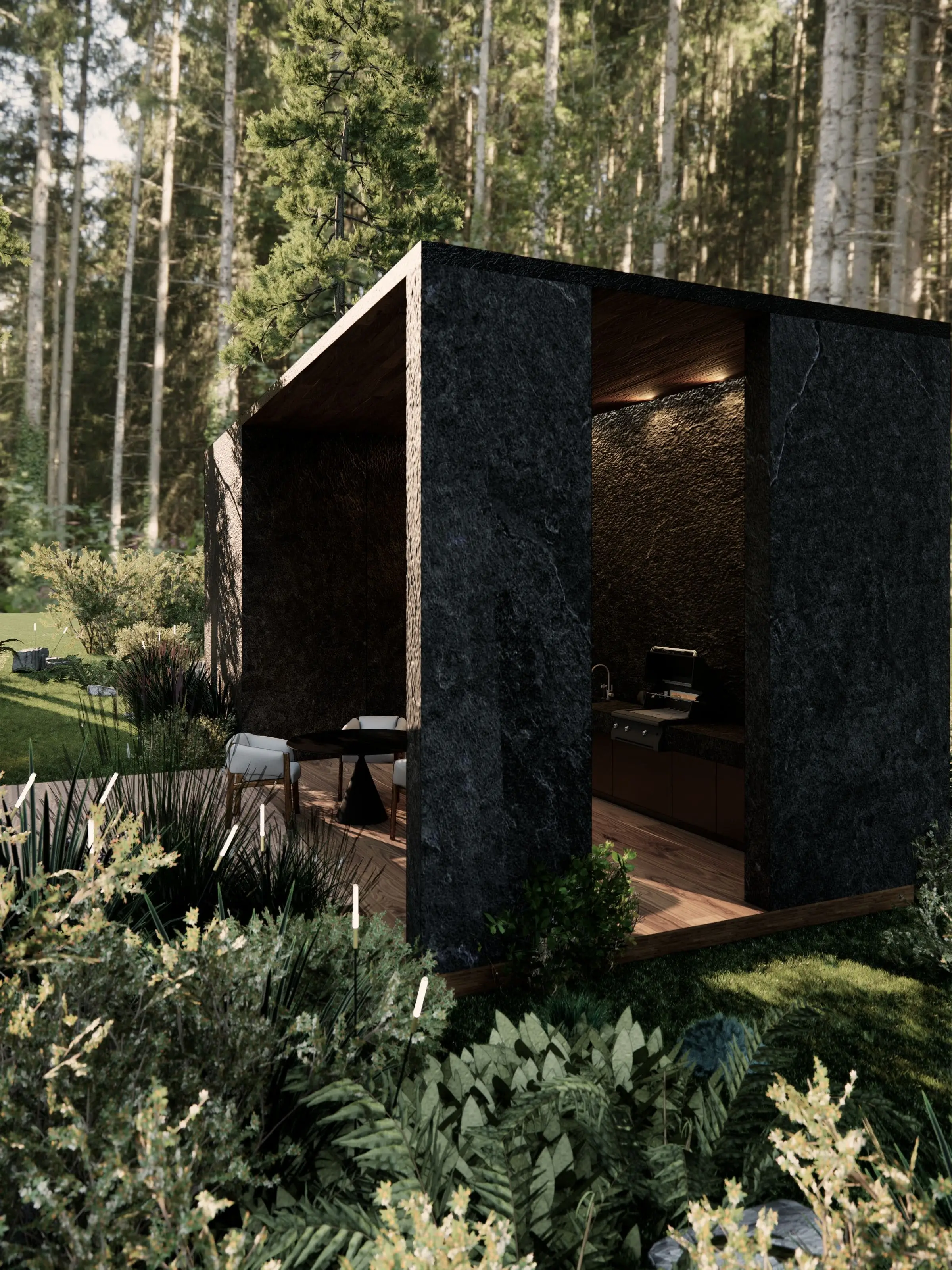 House at the Edge of Kampinos Forest — Izabelin, Mazowieckie — Architecture and interior design