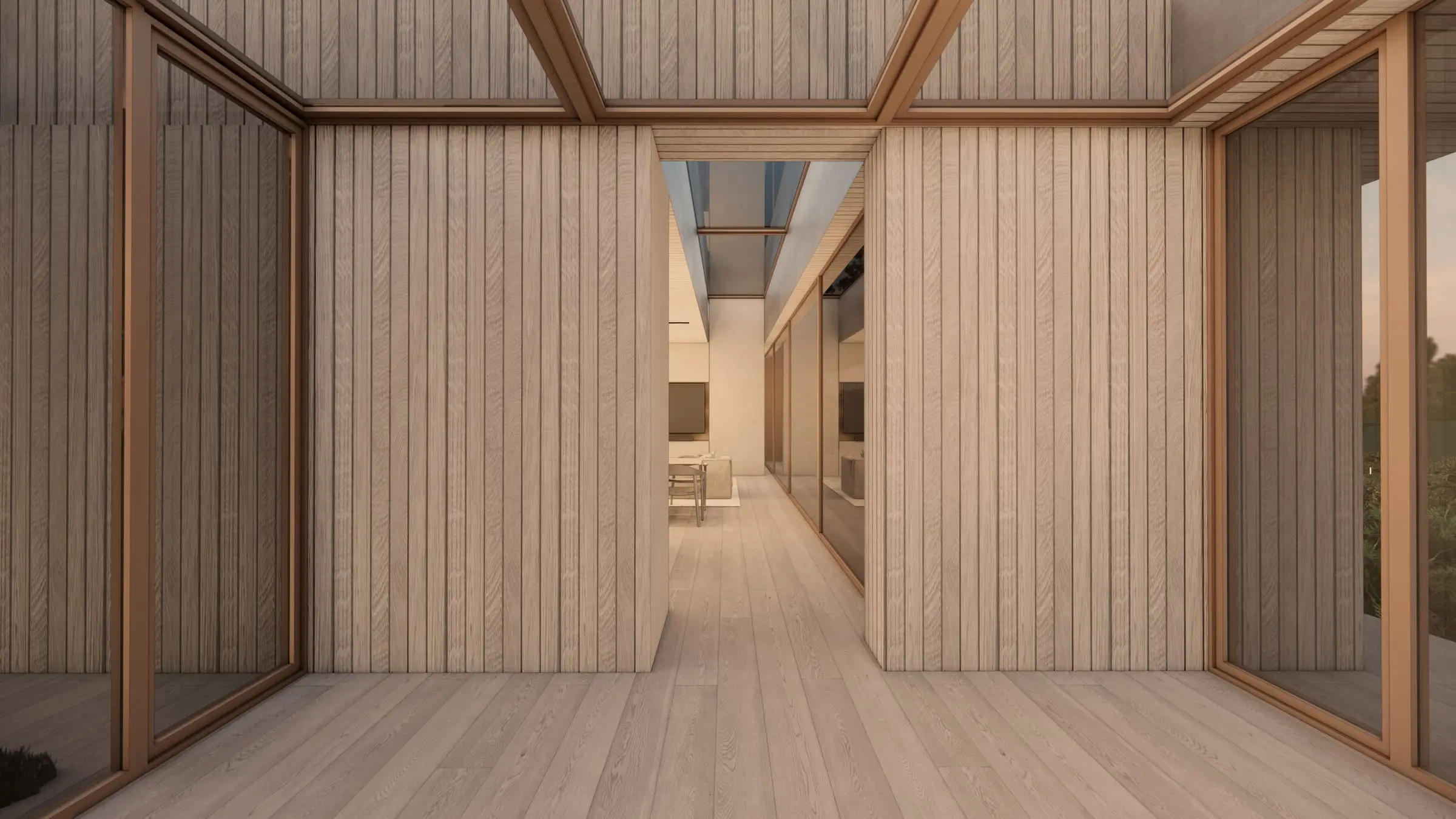 House by Lake Gardno — Retowo, Pomerania — Architectural design