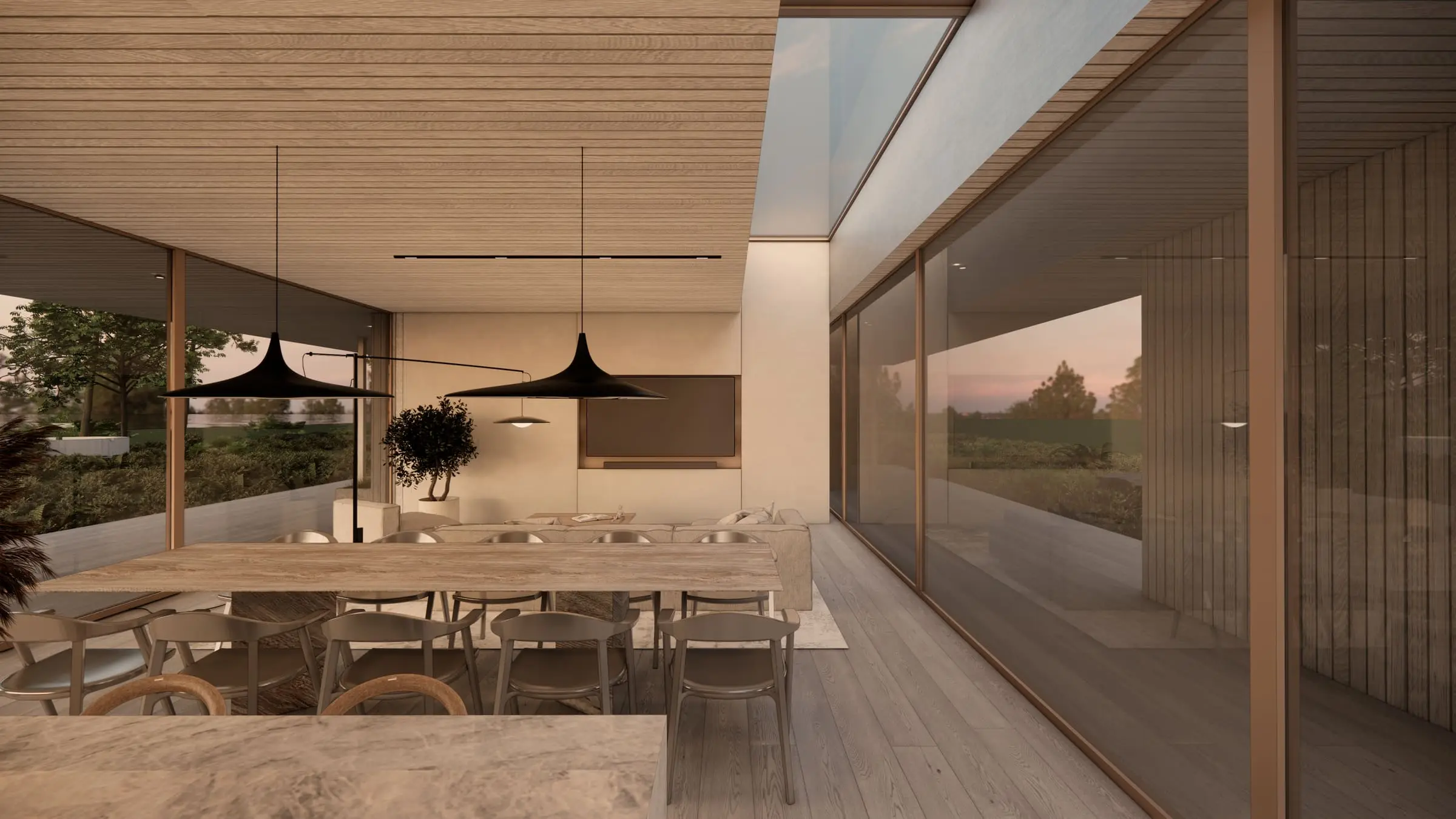House by Lake Gardno — Retowo, Pomerania — Architectural design