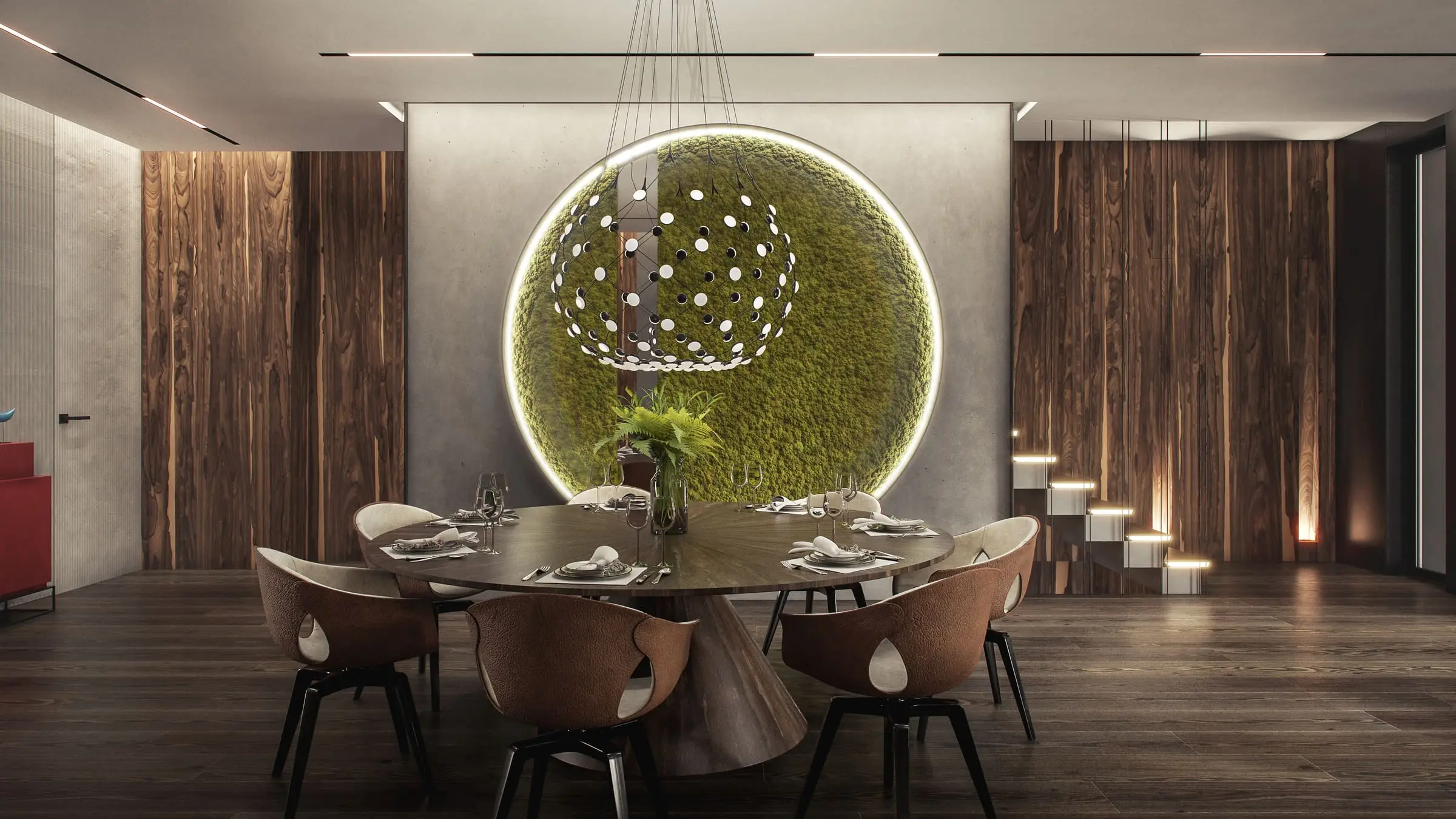 House Inspired by Nature — Warszawa, Żoliborz — Interior design