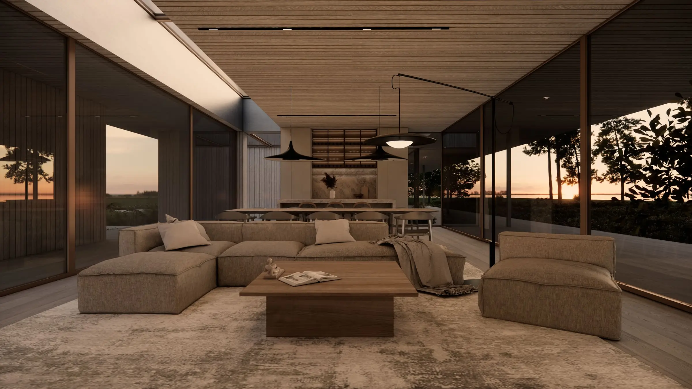 House by Lake Gardno — Retowo, Pomerania — Architectural design