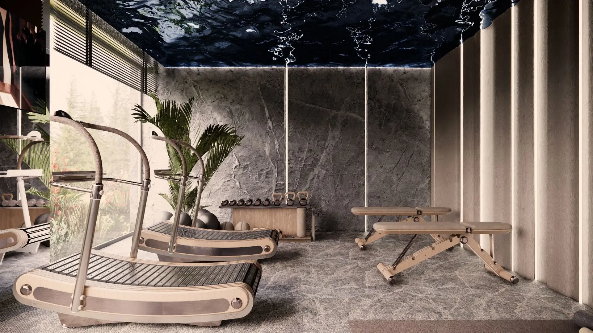 Interior of a Bali-Inspired House — Jaworze, Śląskie — Architecture and interior design