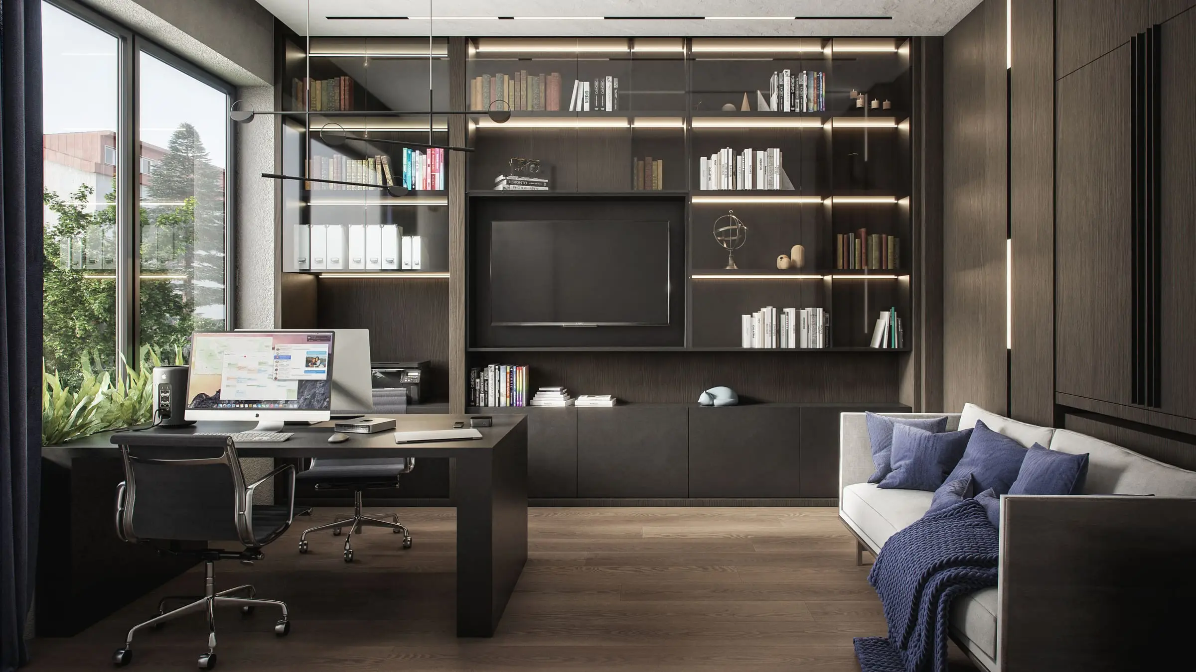 House Inspired by Nature — Warszawa, Żoliborz — Interior design