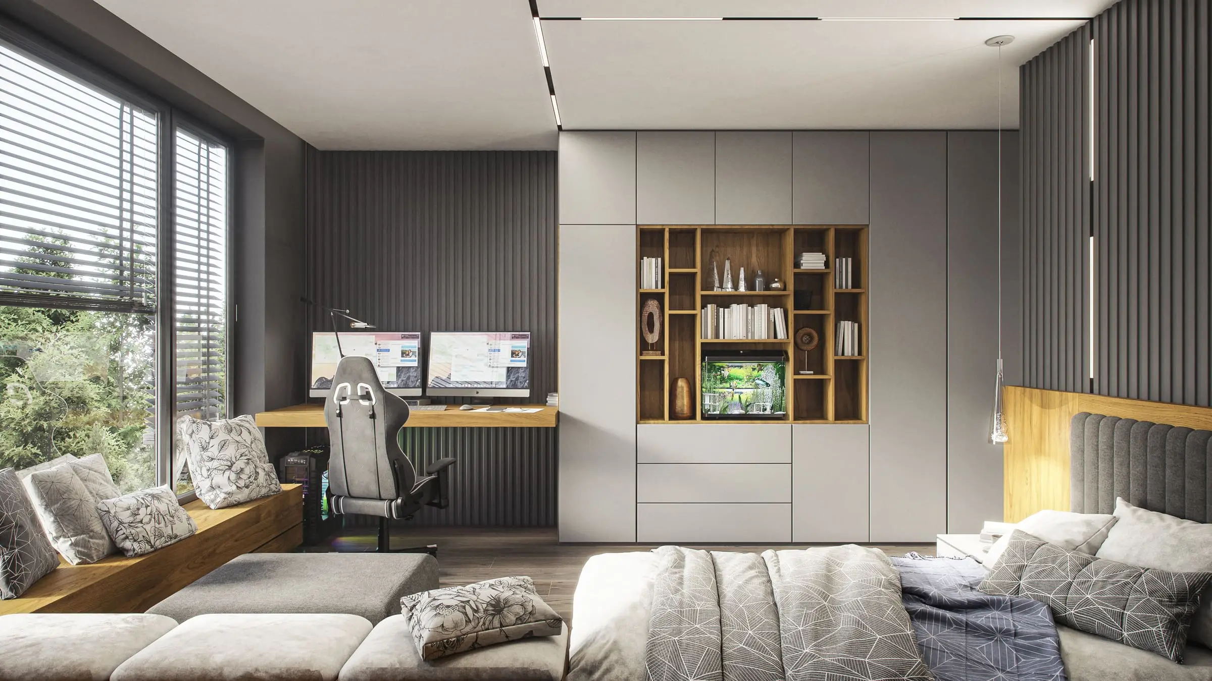 House Inspired by Nature — Warszawa, Żoliborz — Interior design