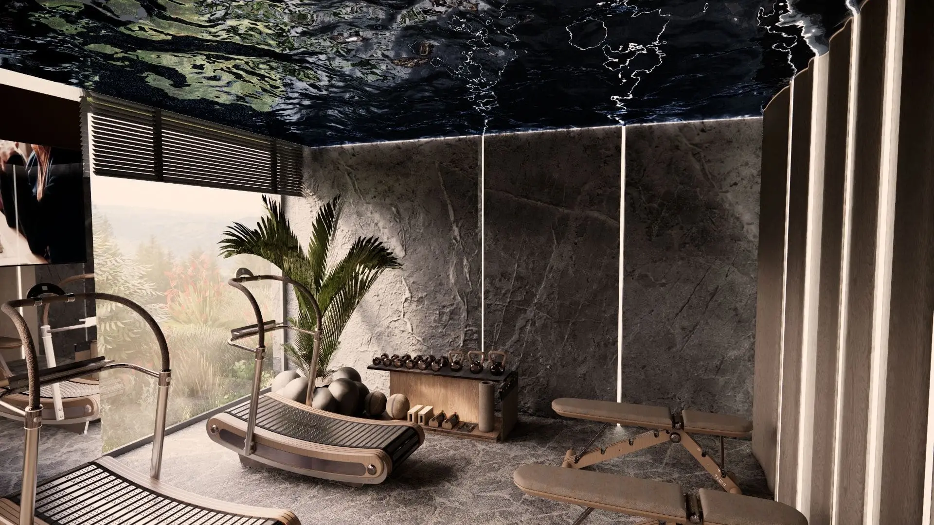 Interior of a Bali-Inspired House — Jaworze, Śląskie — Architecture and interior design