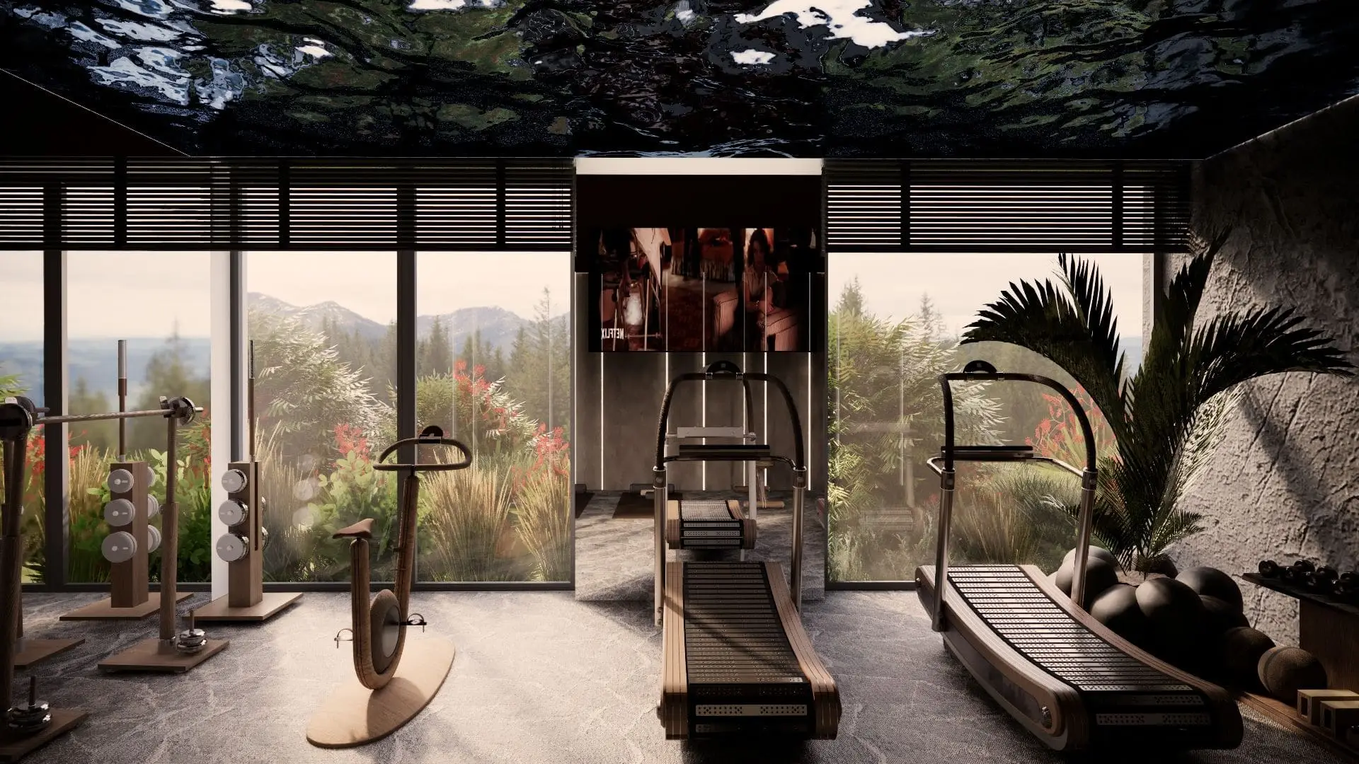 Interior of a Bali-Inspired House — Jaworze, Śląskie — Architecture and interior design