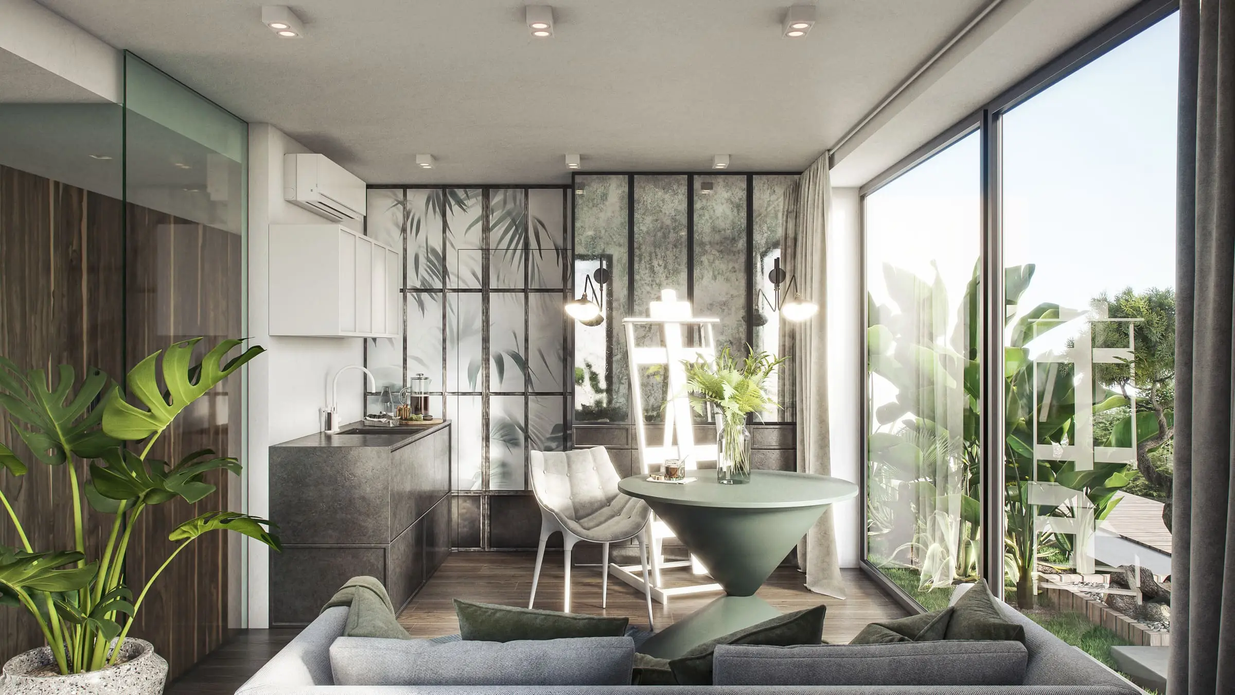 House Inspired by Nature — Warszawa, Żoliborz — Interior design