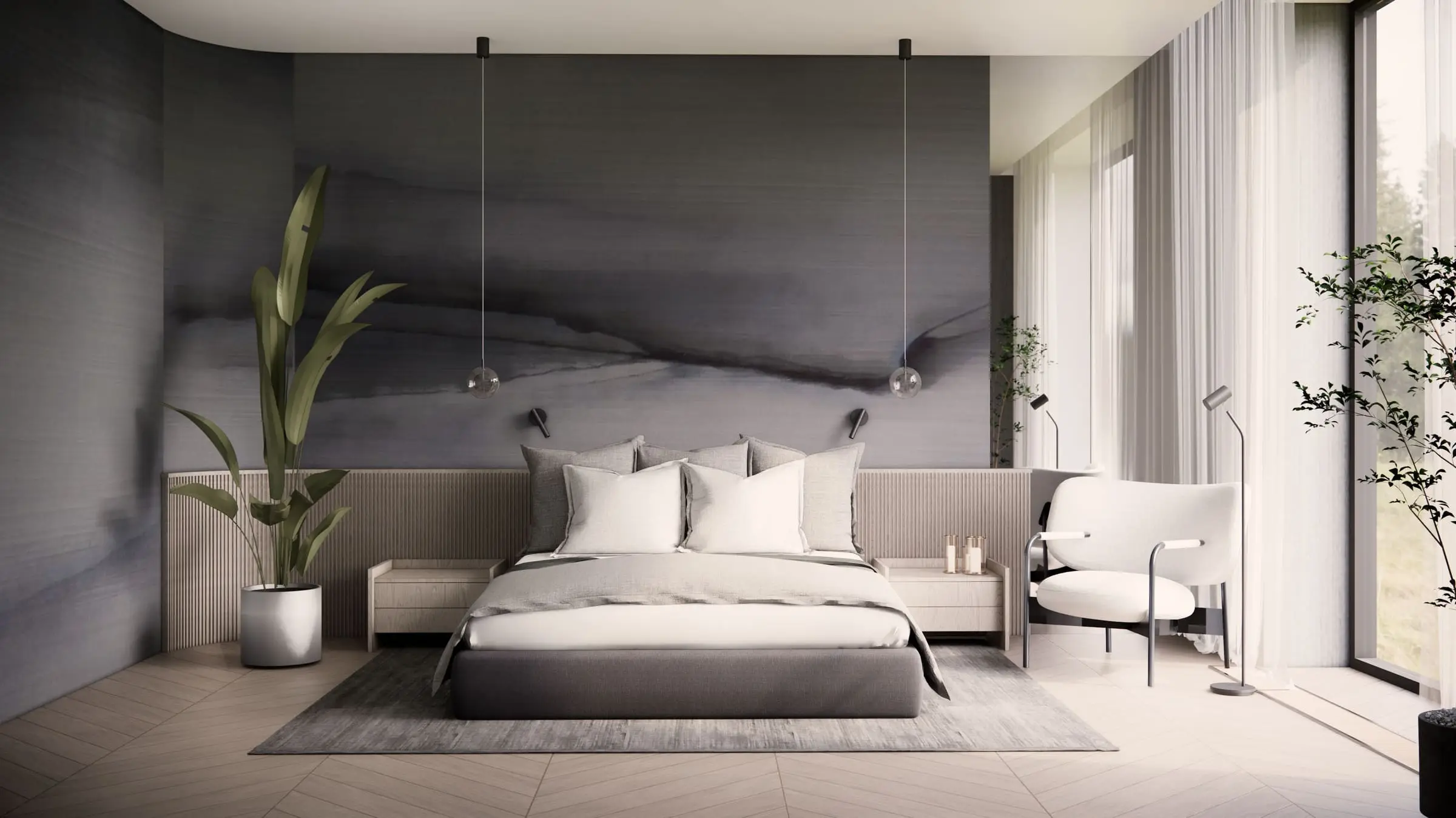 Interior of a Bali-Inspired House — Jaworze, Śląskie — Architecture and interior design