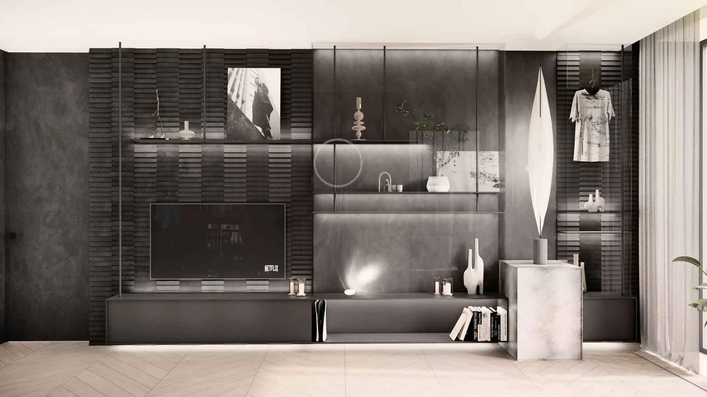 Interior of a Bali-Inspired House — Jaworze, Śląskie — Architecture and interior design