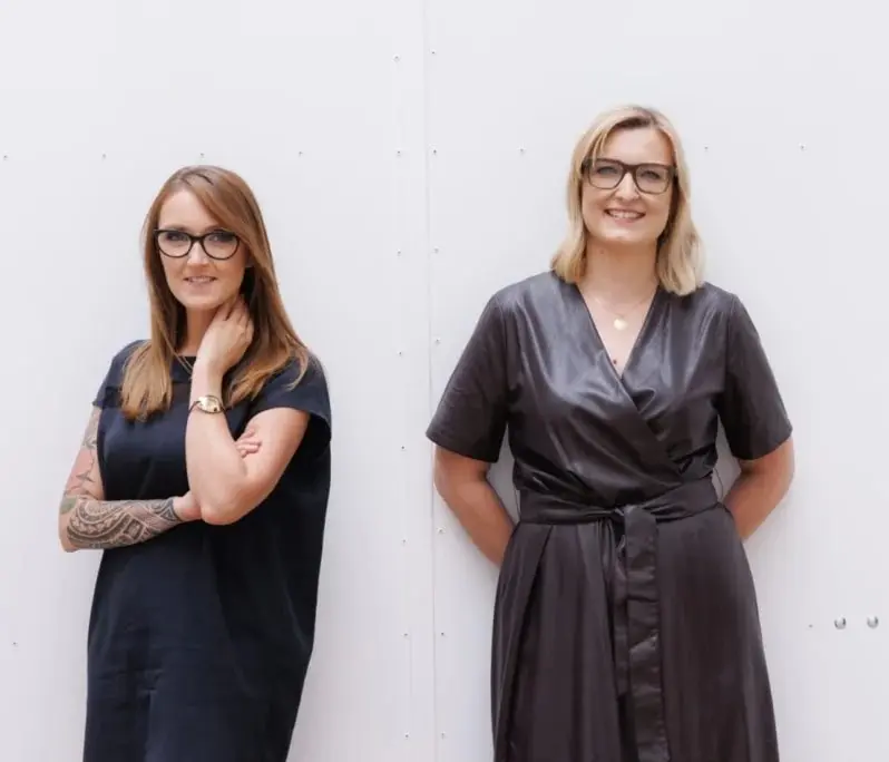 Magdalena Kostrzewa-Świątek and Agnieszka Zaremba, founders of TISSU